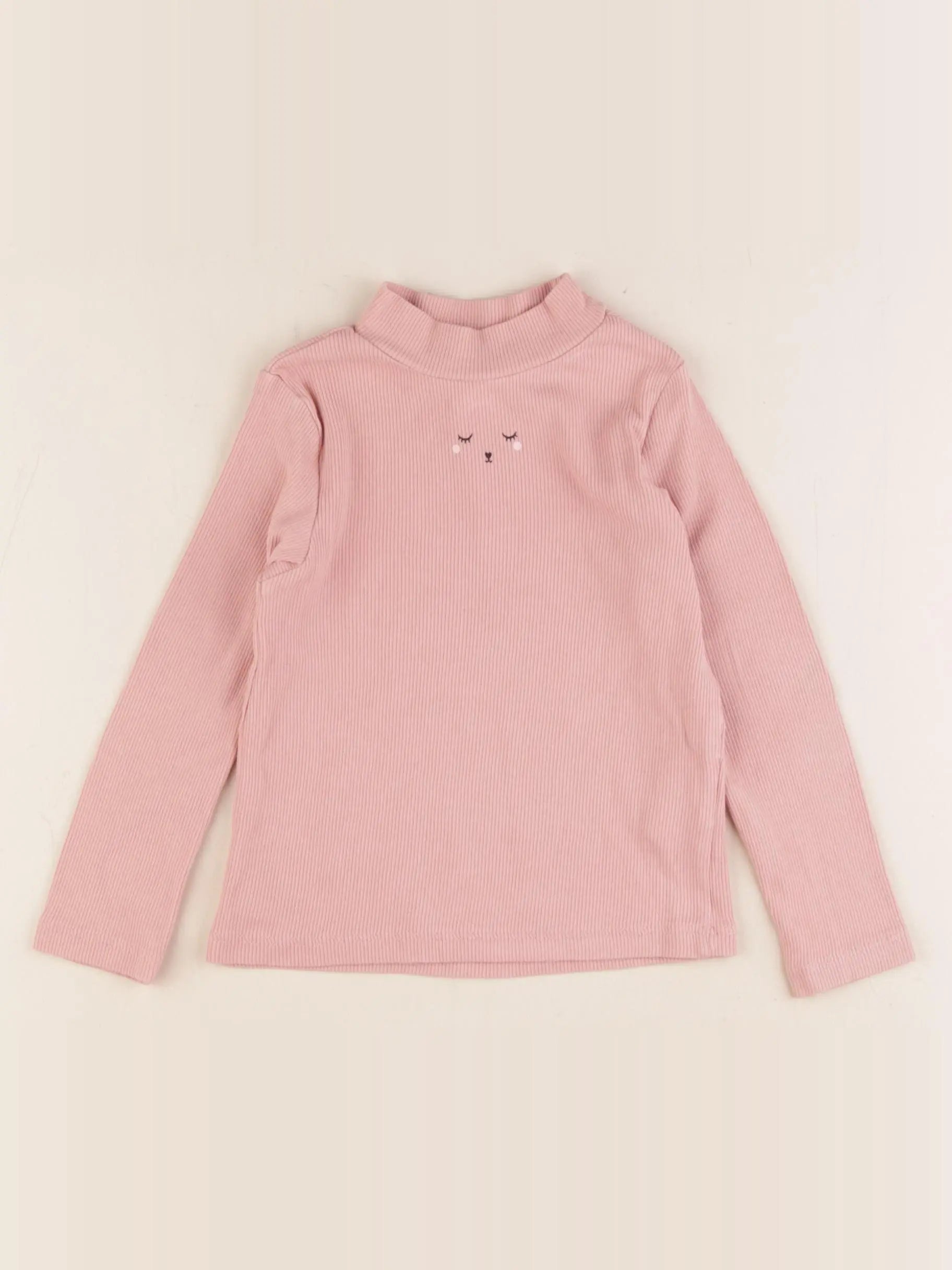 H&M - tee-shirt rose - 18 mois