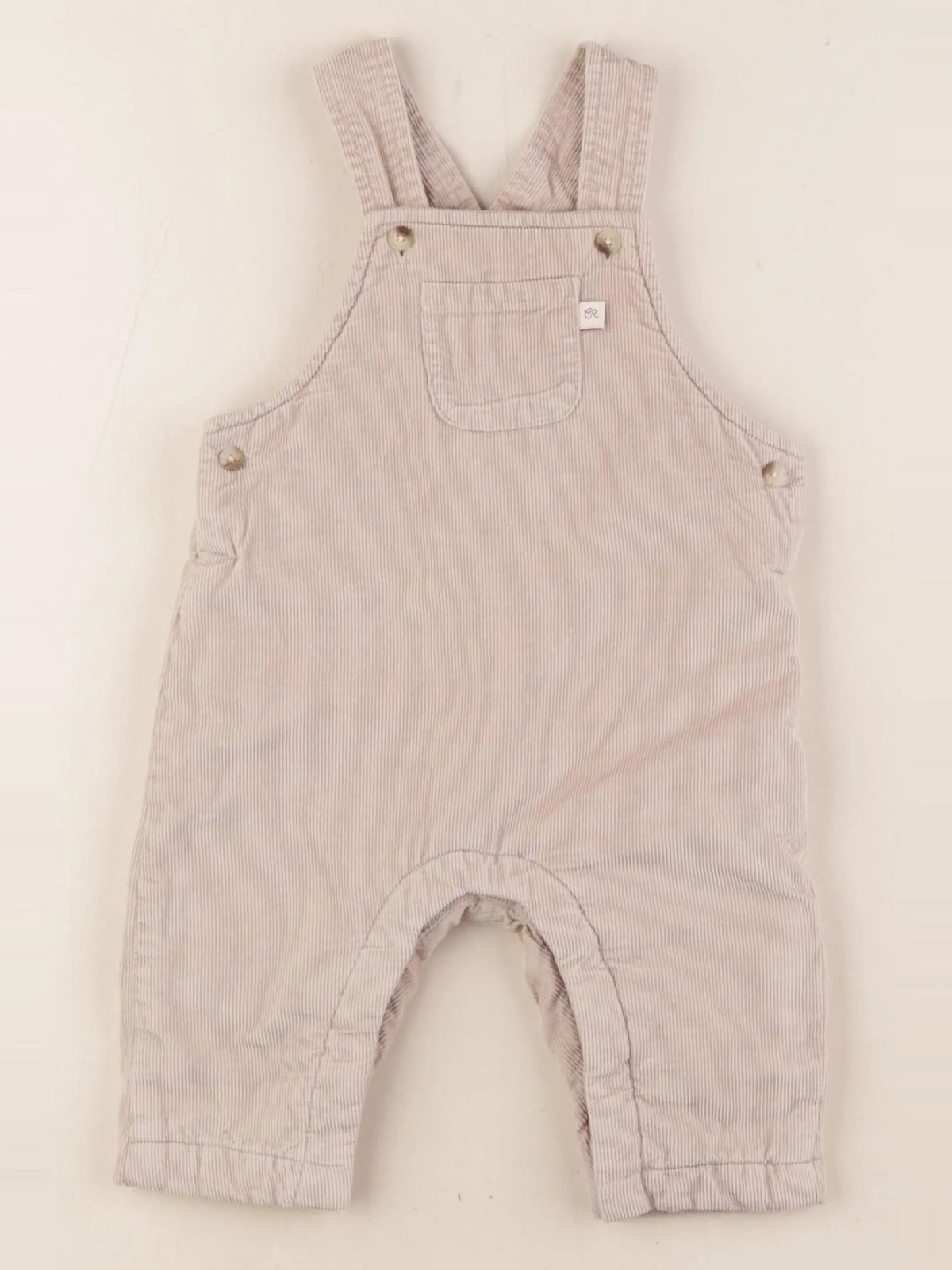 Cadet Rousselle - salopette beige - 6 mois
