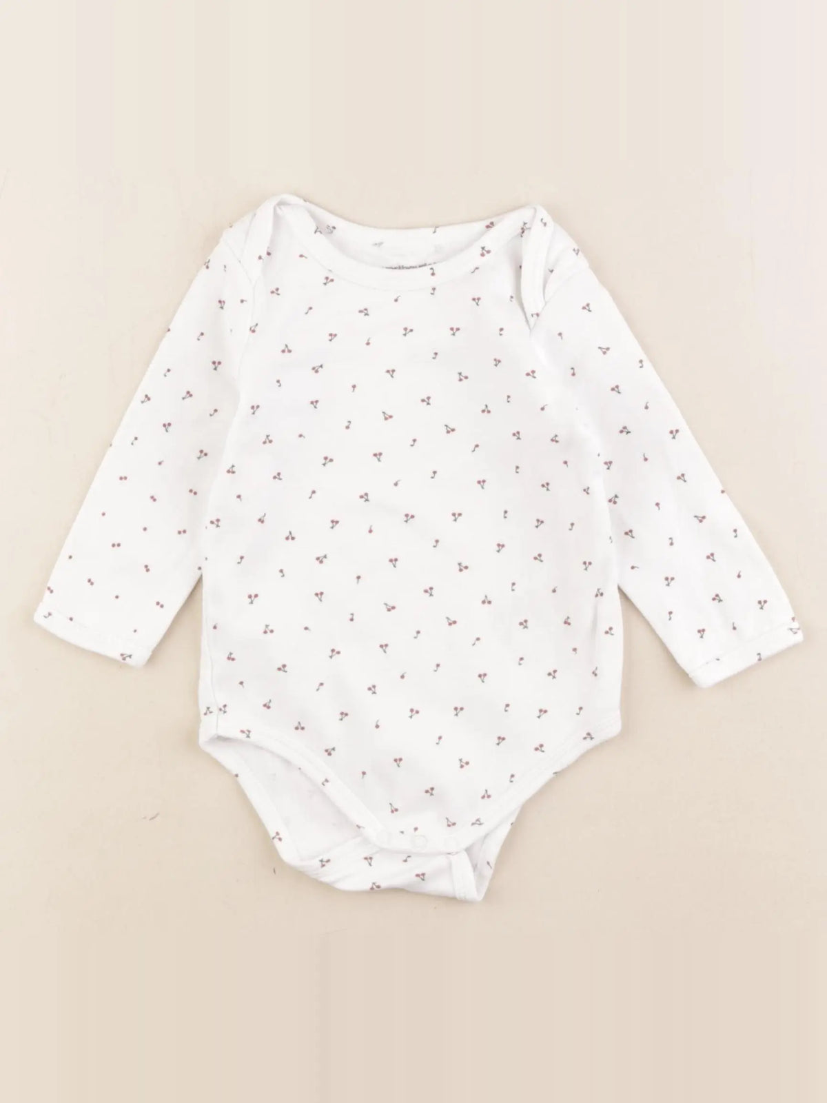 Vertbaudet - body blanc - 12 mois