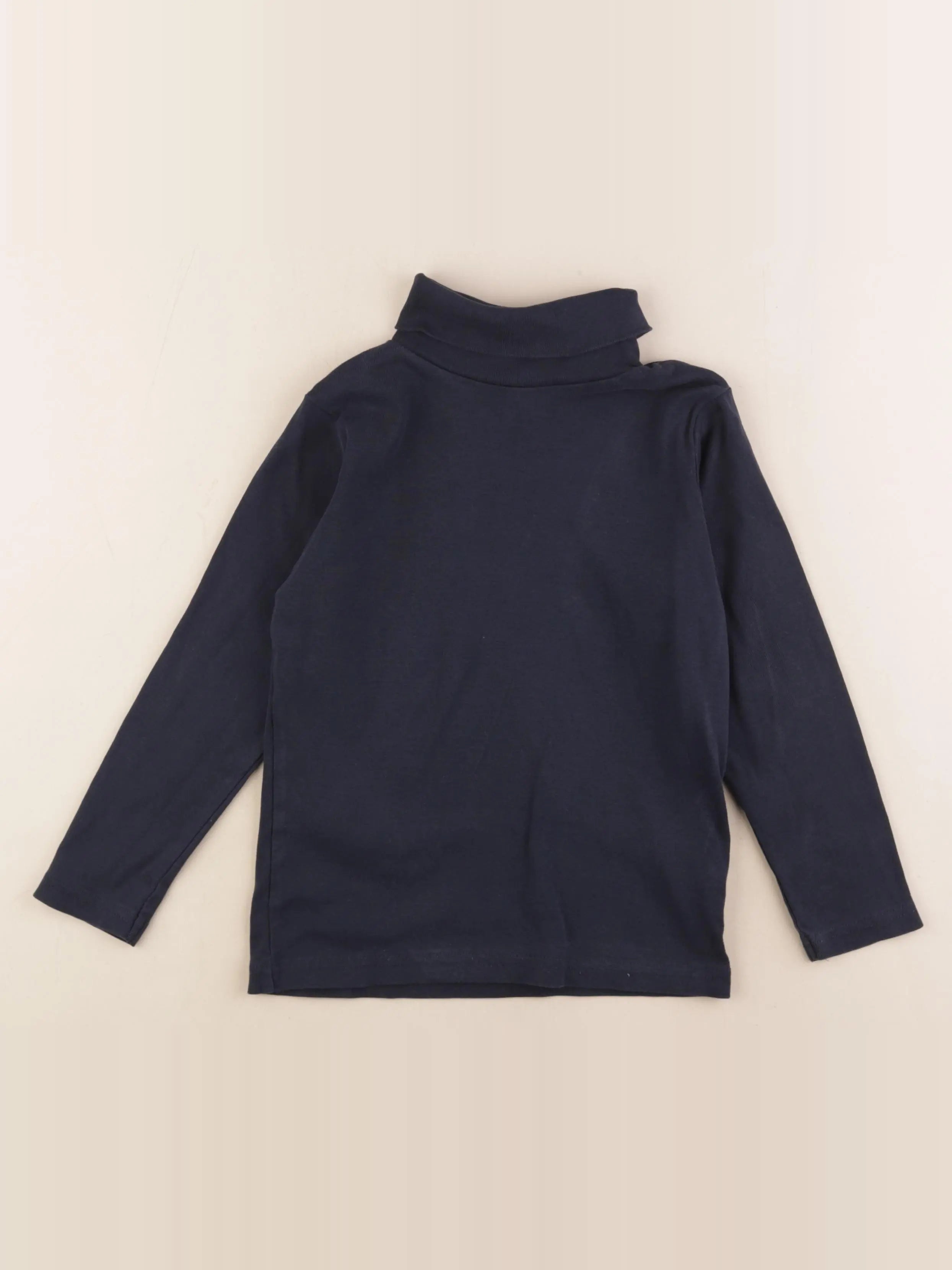 Vertbaudet - sous-pull bleu - 8 ans