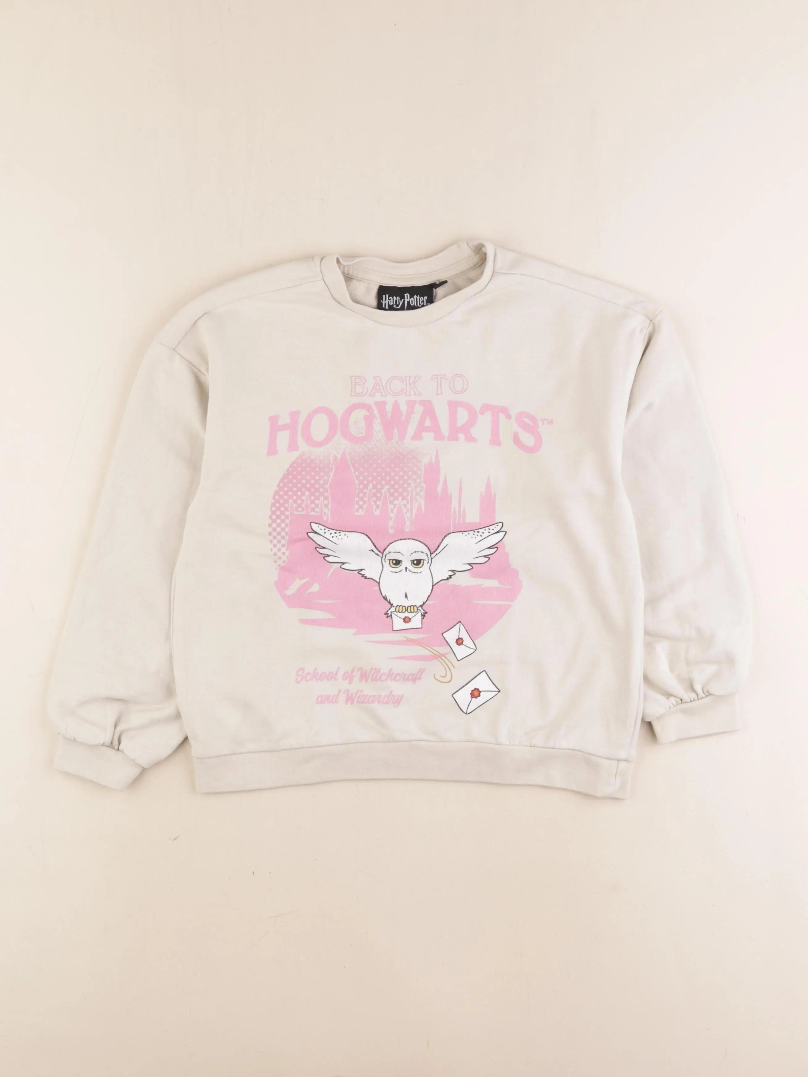 Vertbaudet - sweat blanc - 8 ans