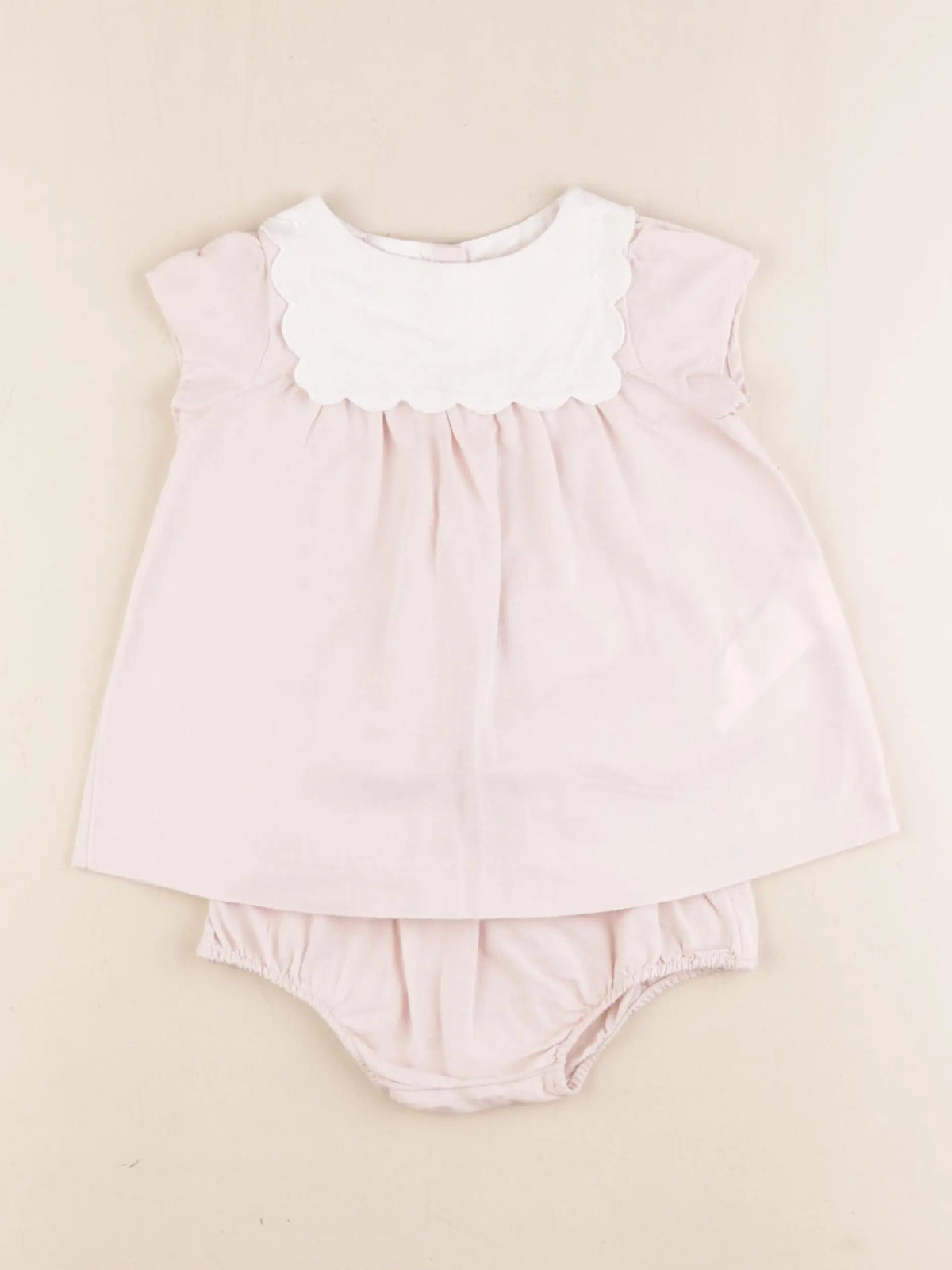 Cyrillus - robe rose - 12 mois
