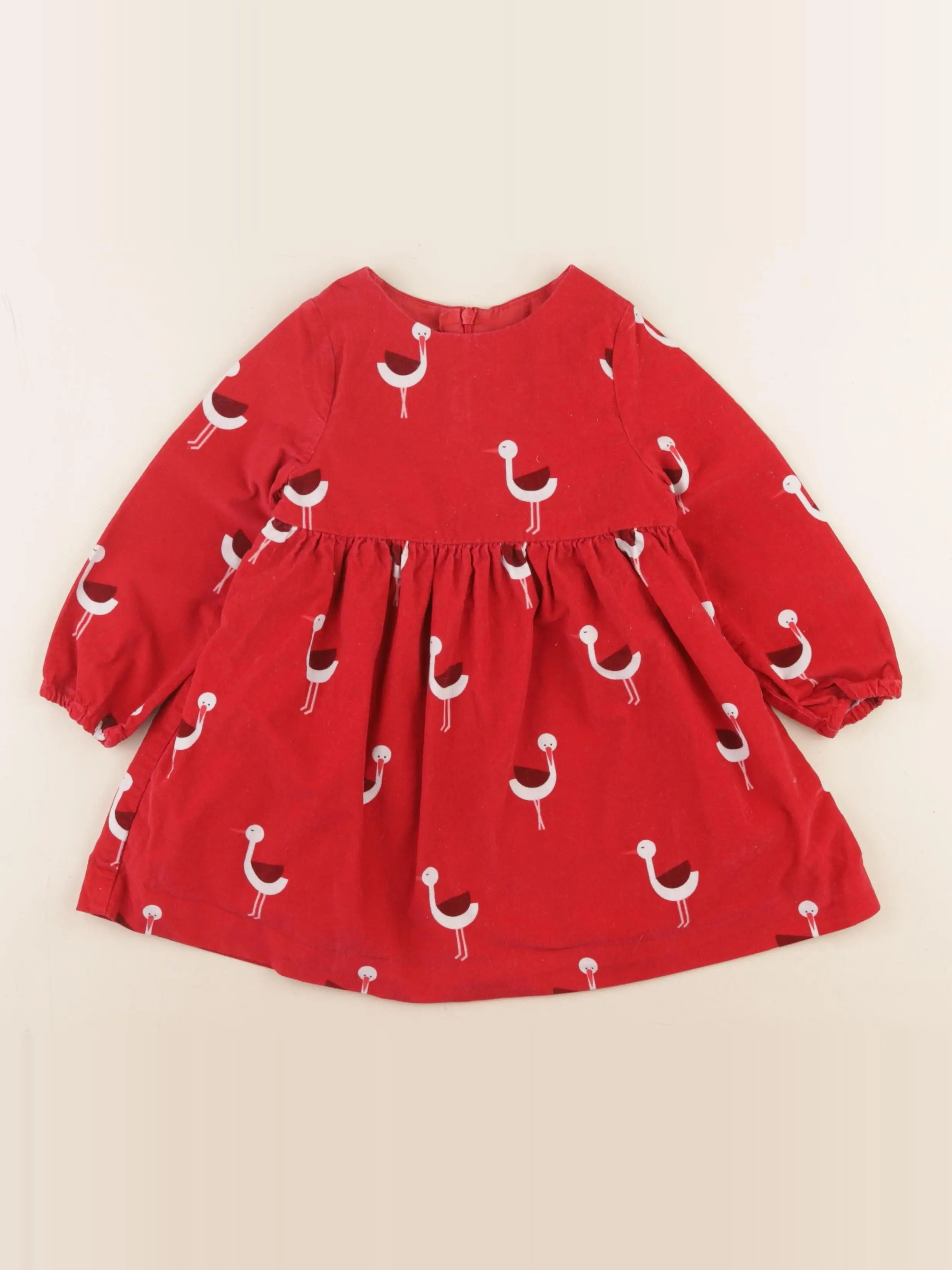 Jacadi - robe rouge - 36 mois