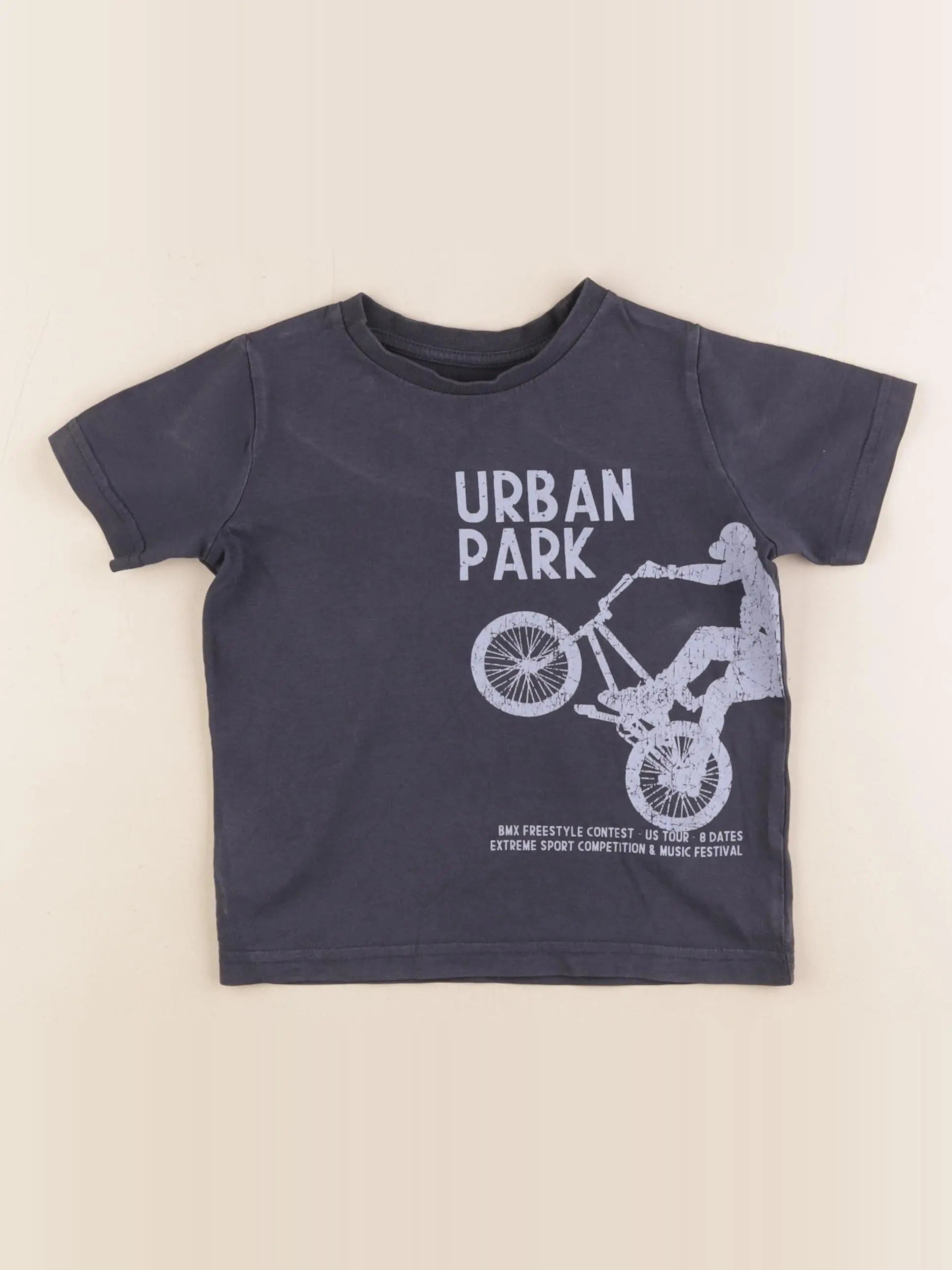 Vertbaudet - tee-shirt gris - 3 ans