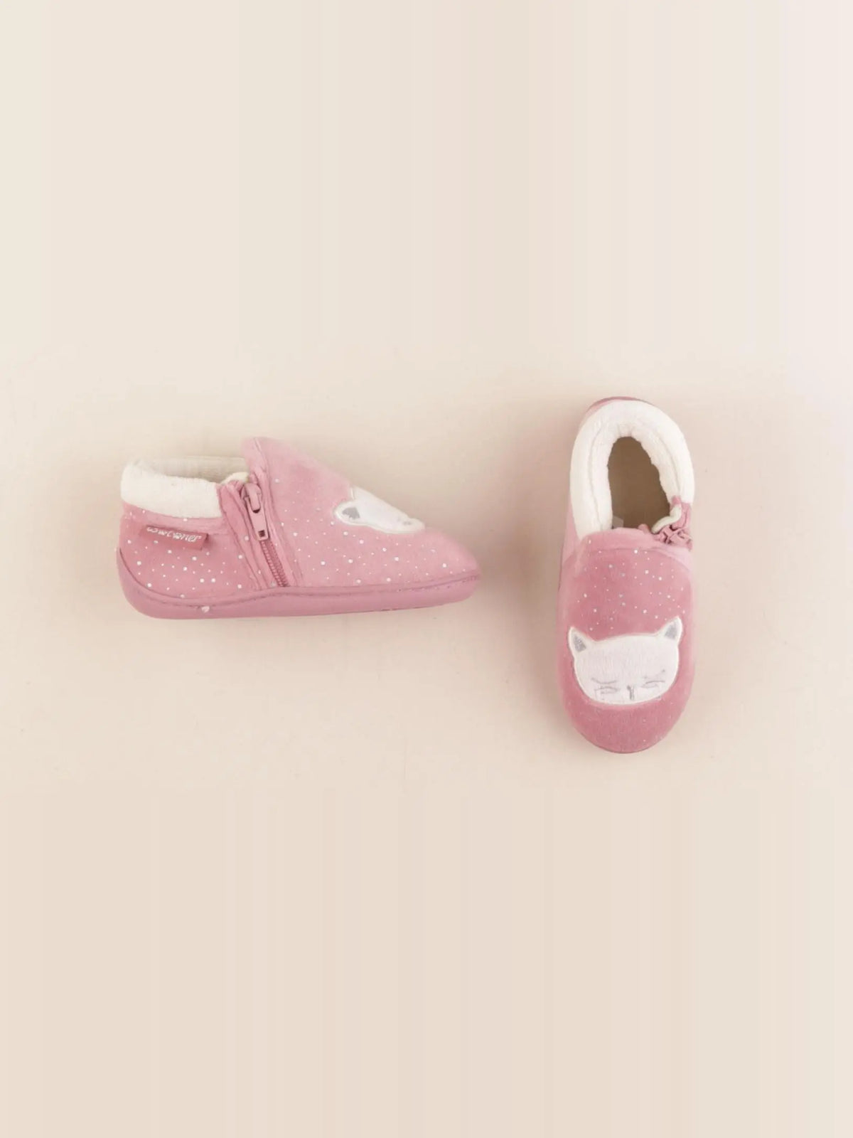 Isotoner - chaussons rose - pointure 25