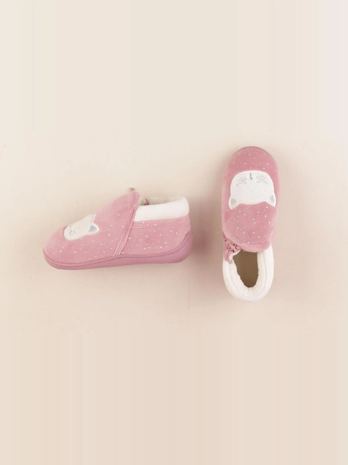 Isotoner - chaussons rose - pointure 25