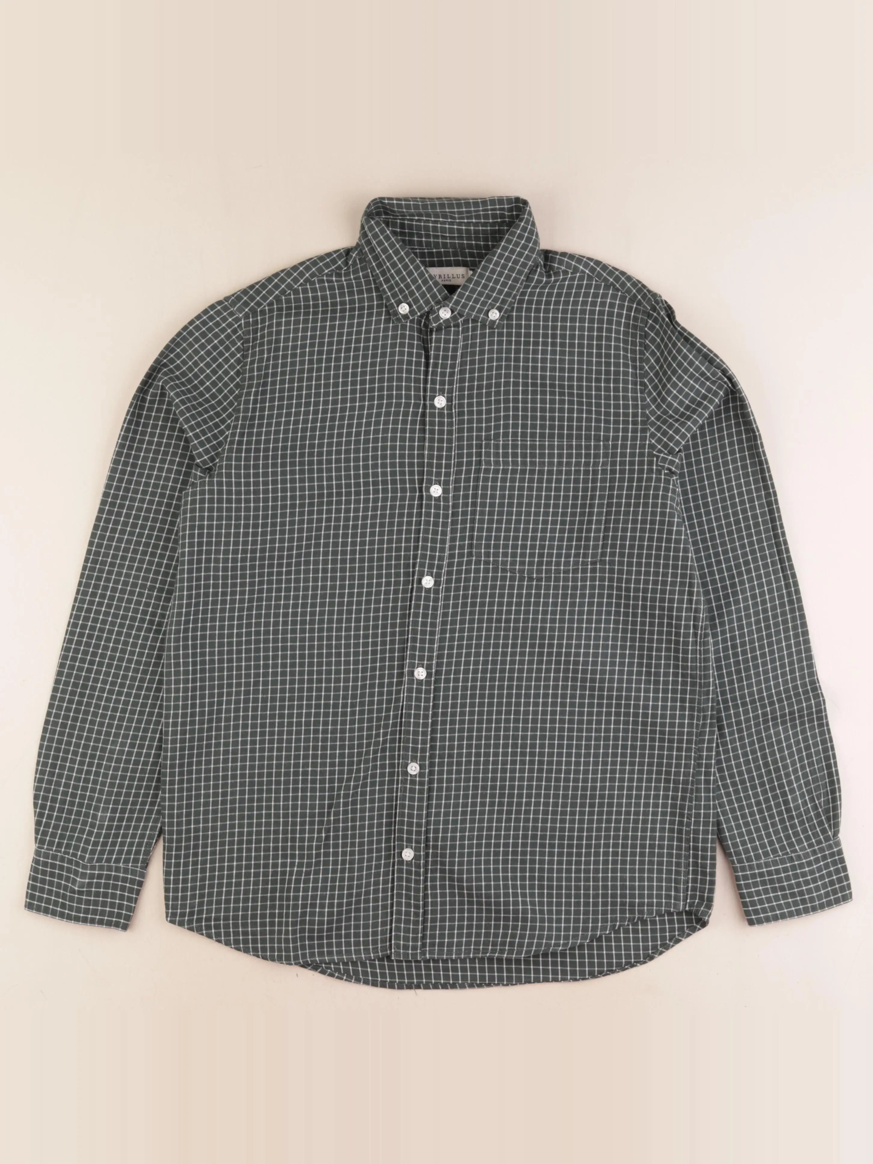 Cyrillus - chemise vert - 14 ans