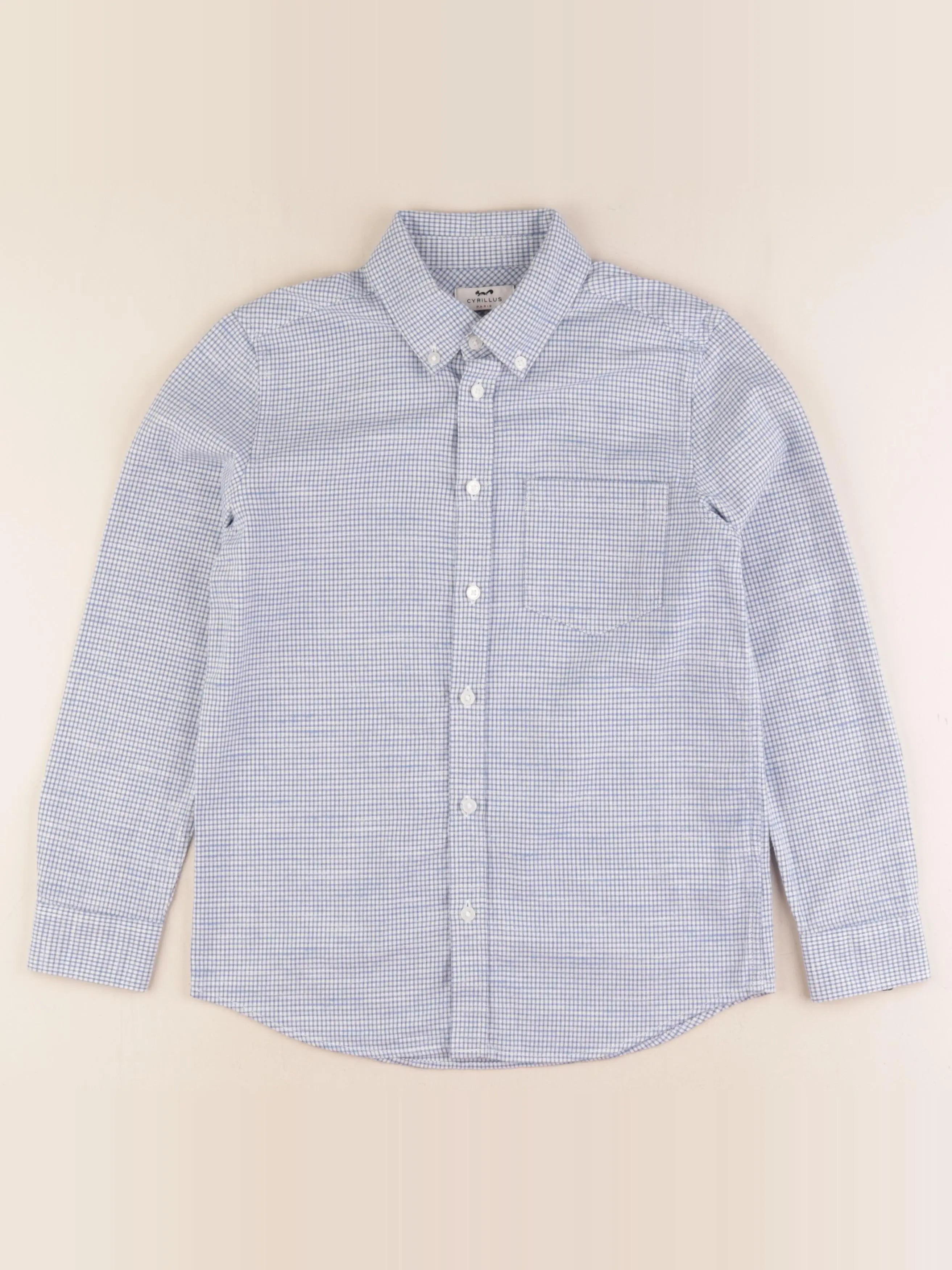 Cyrillus - chemise bleu - 10 ans