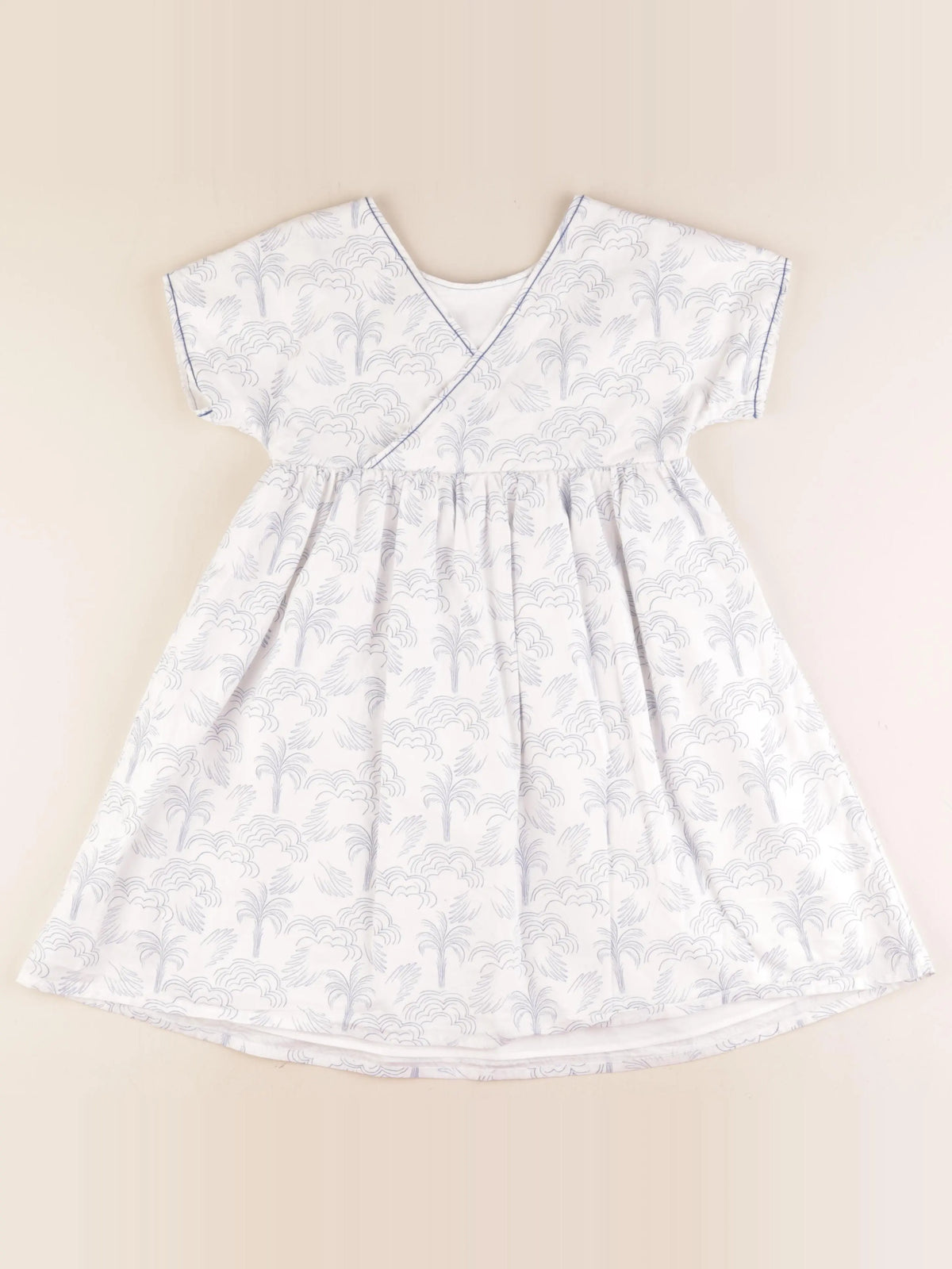 Cyrillus - robe bleu - 8 ans