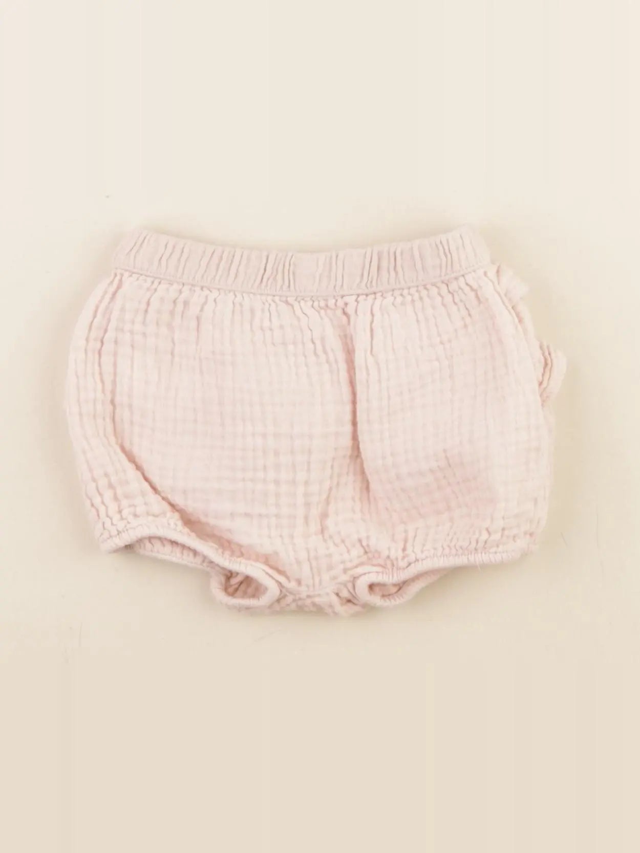 Vertbaudet - bloomer volants au dos rose - 12 mois