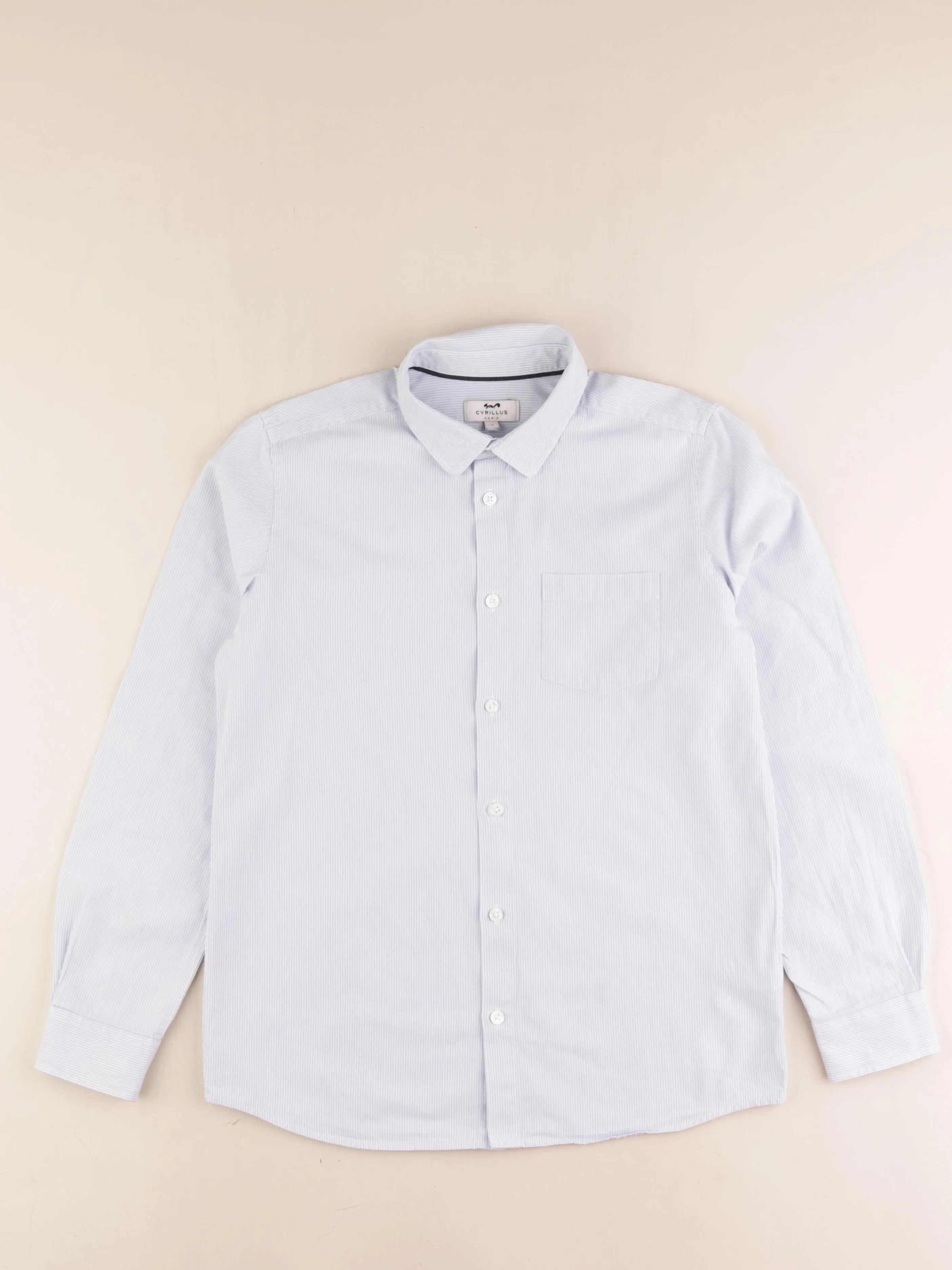 Cyrillus - chemise bleu - 12 ans