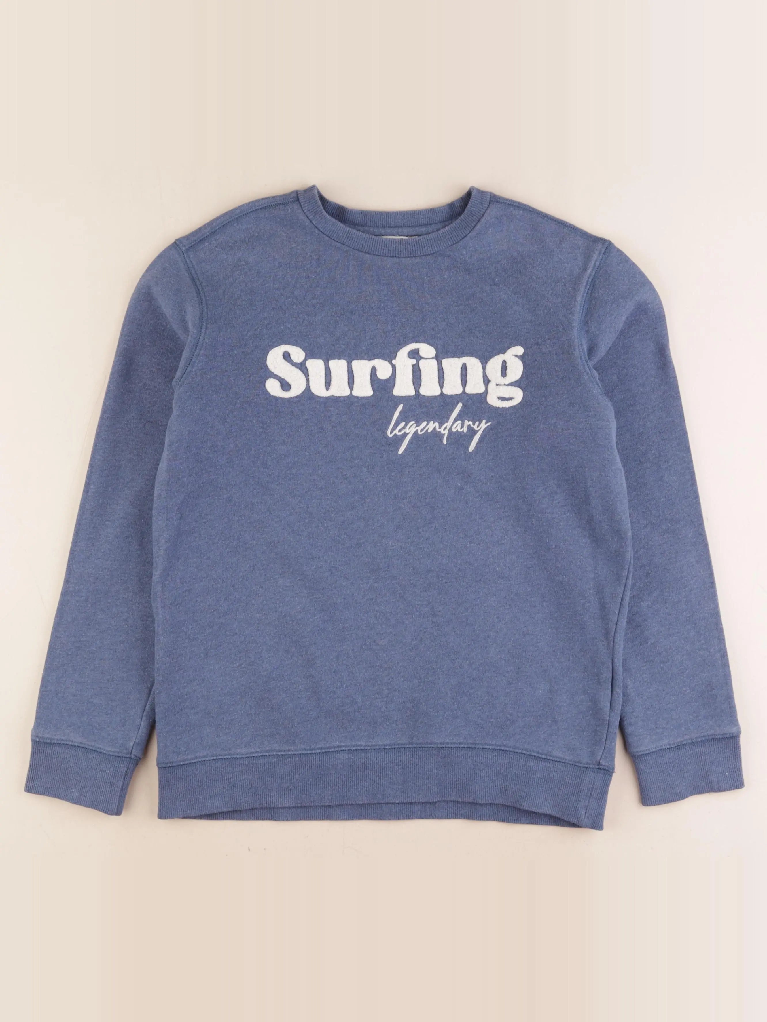 Cyrillus - sweat bleu - 12 ans