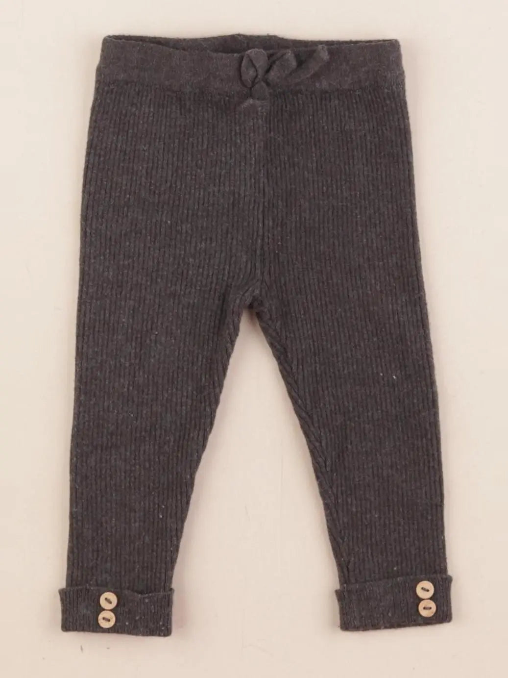 Vertbaudet - legging gris - 6 mois