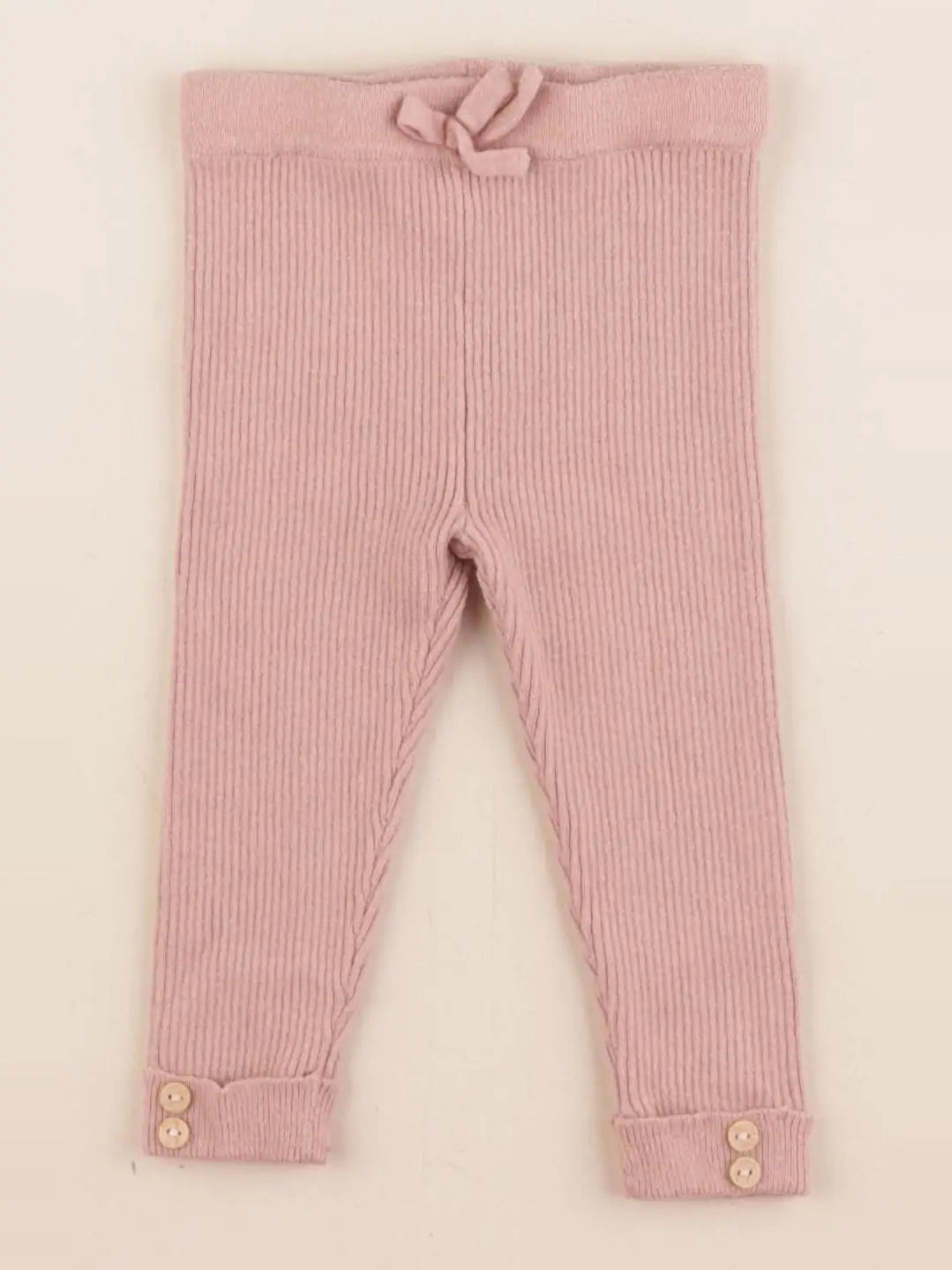 Vertbaudet - legging rose - 6 mois