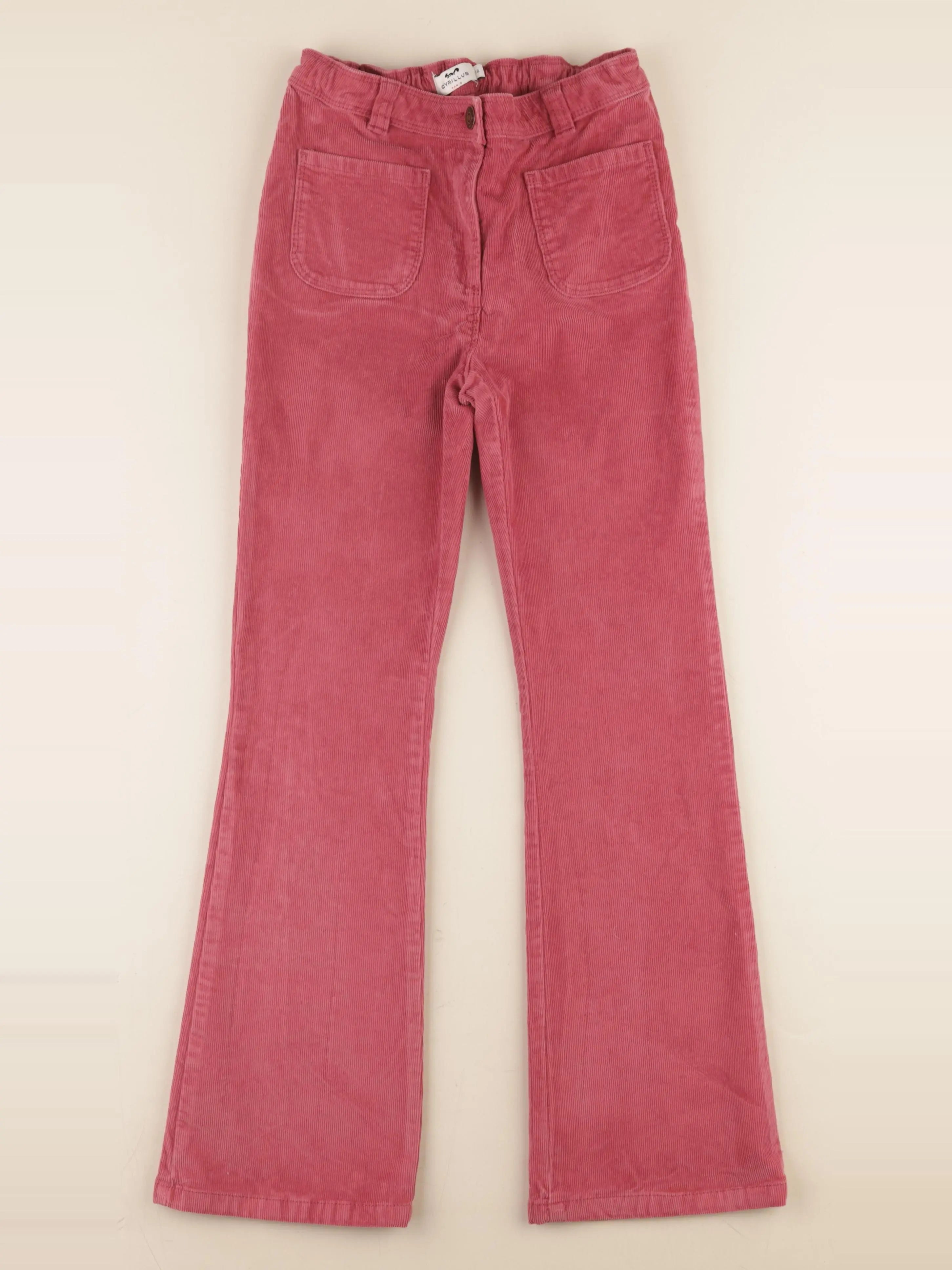 Cyrillus - pantalon rose - 12 ans
