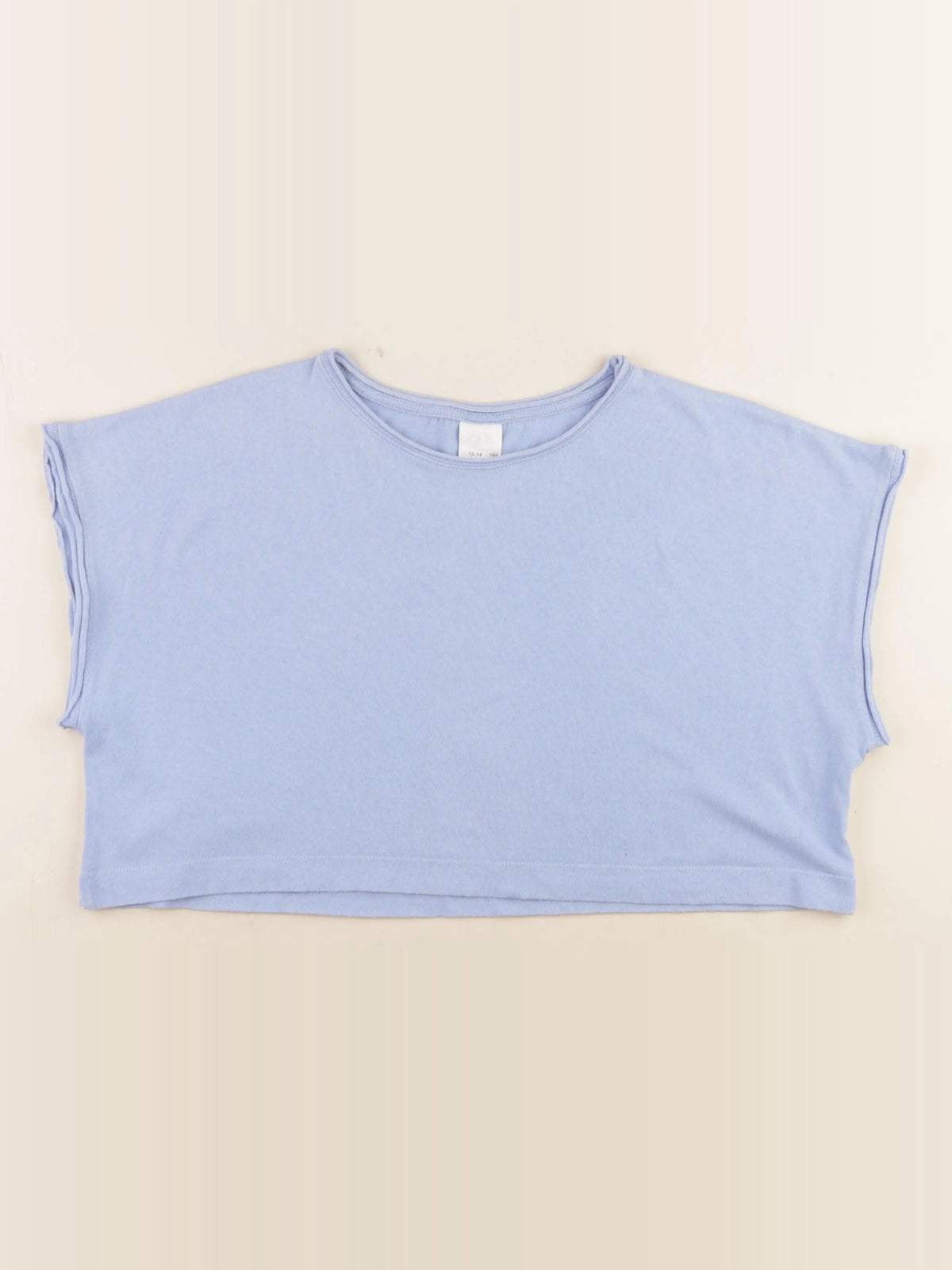Zara - tee-shirt bleu - 13/14 ans