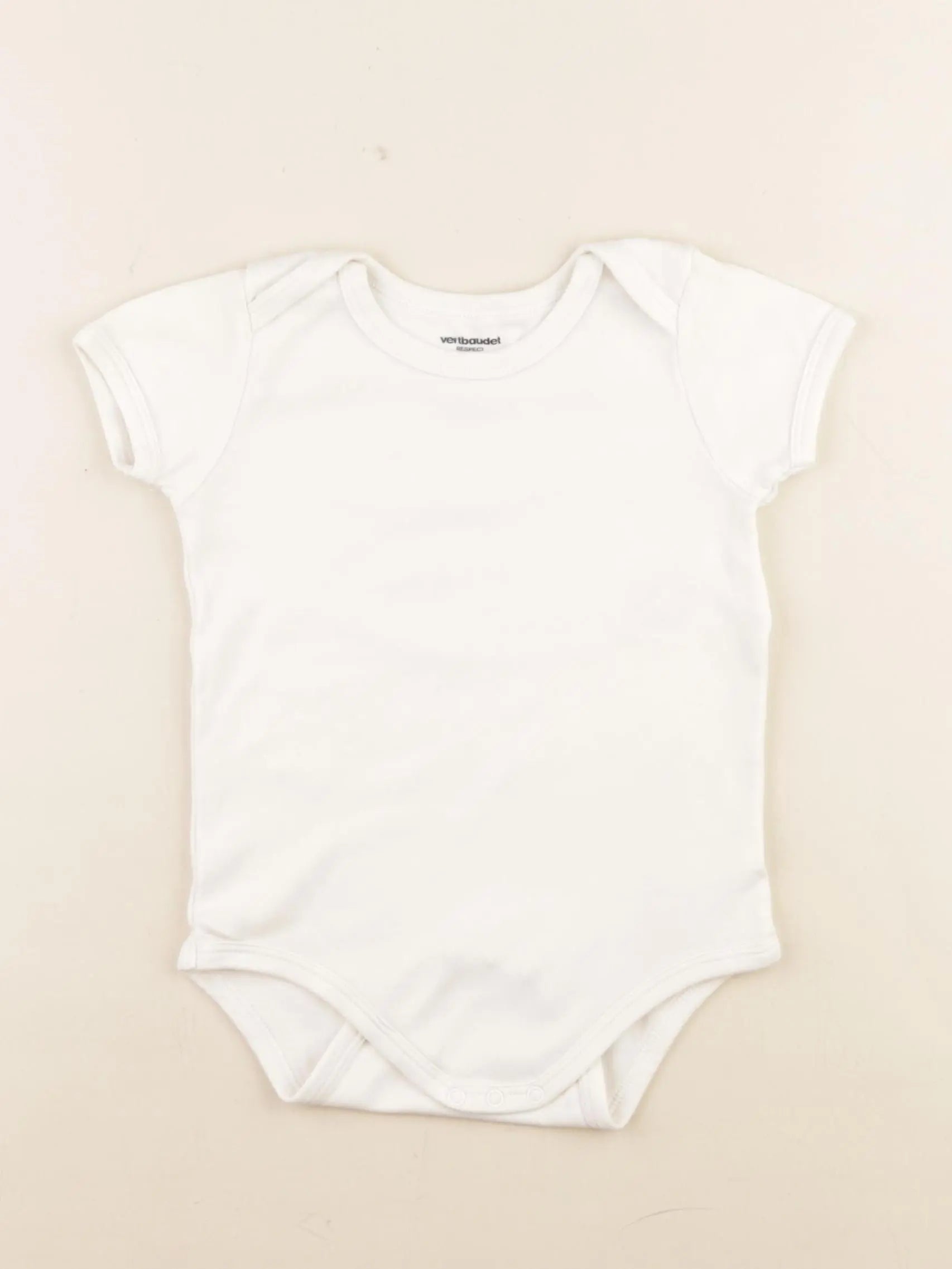 Vertbaudet - body blanc - 36 mois