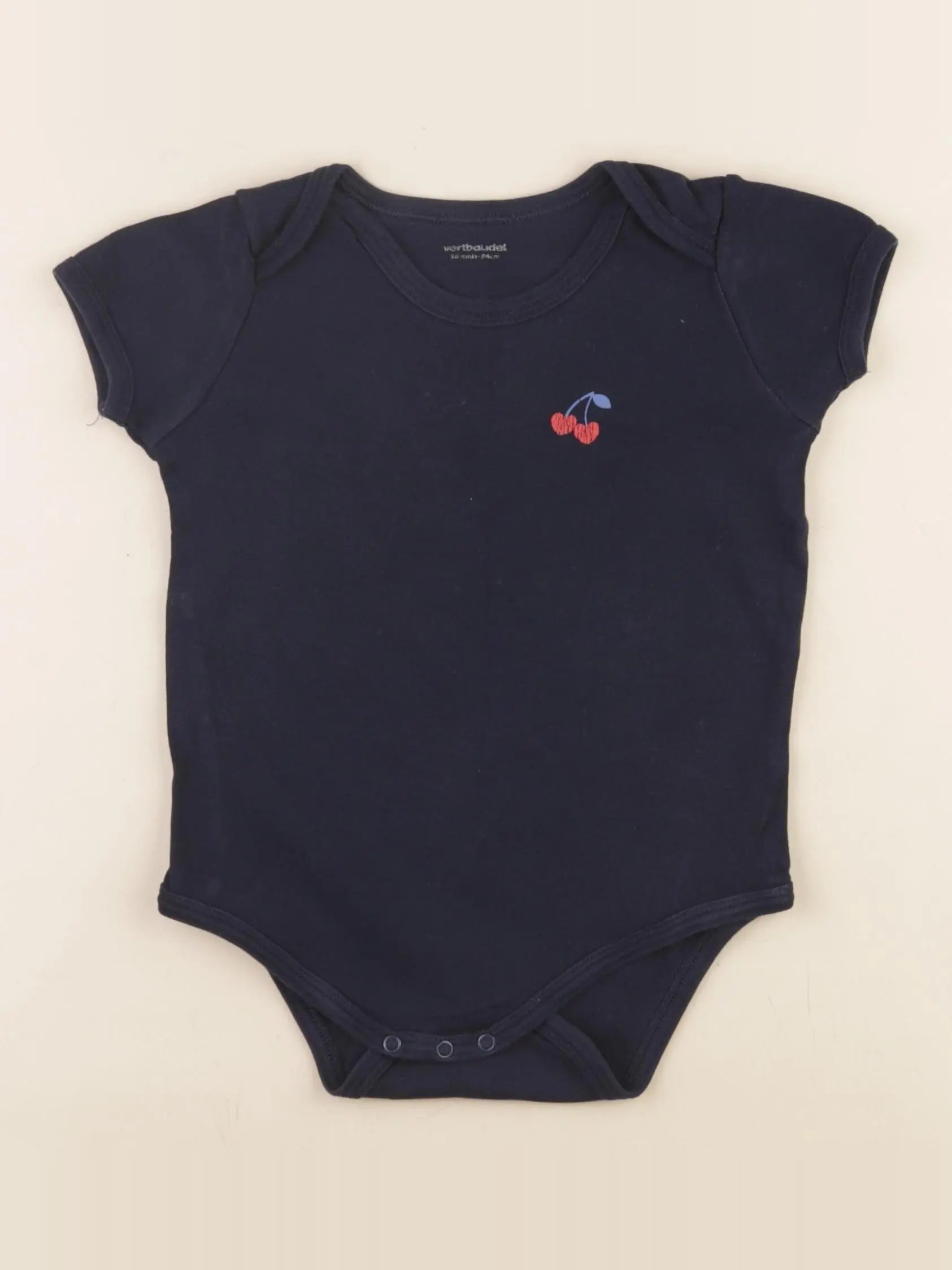 Vertbaudet - body bleu - 36 mois