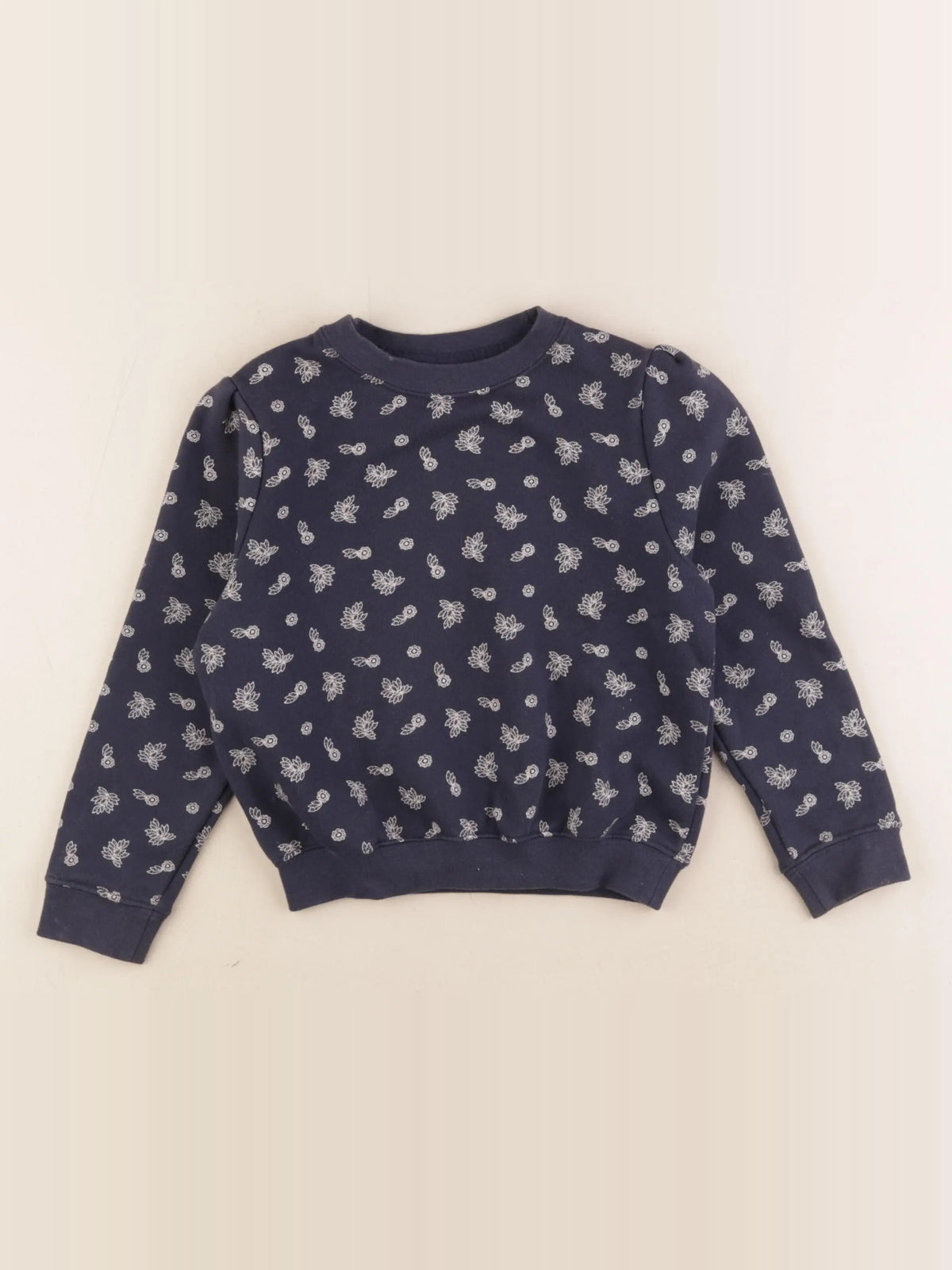 Cyrillus - sweat bleu - 6 ans