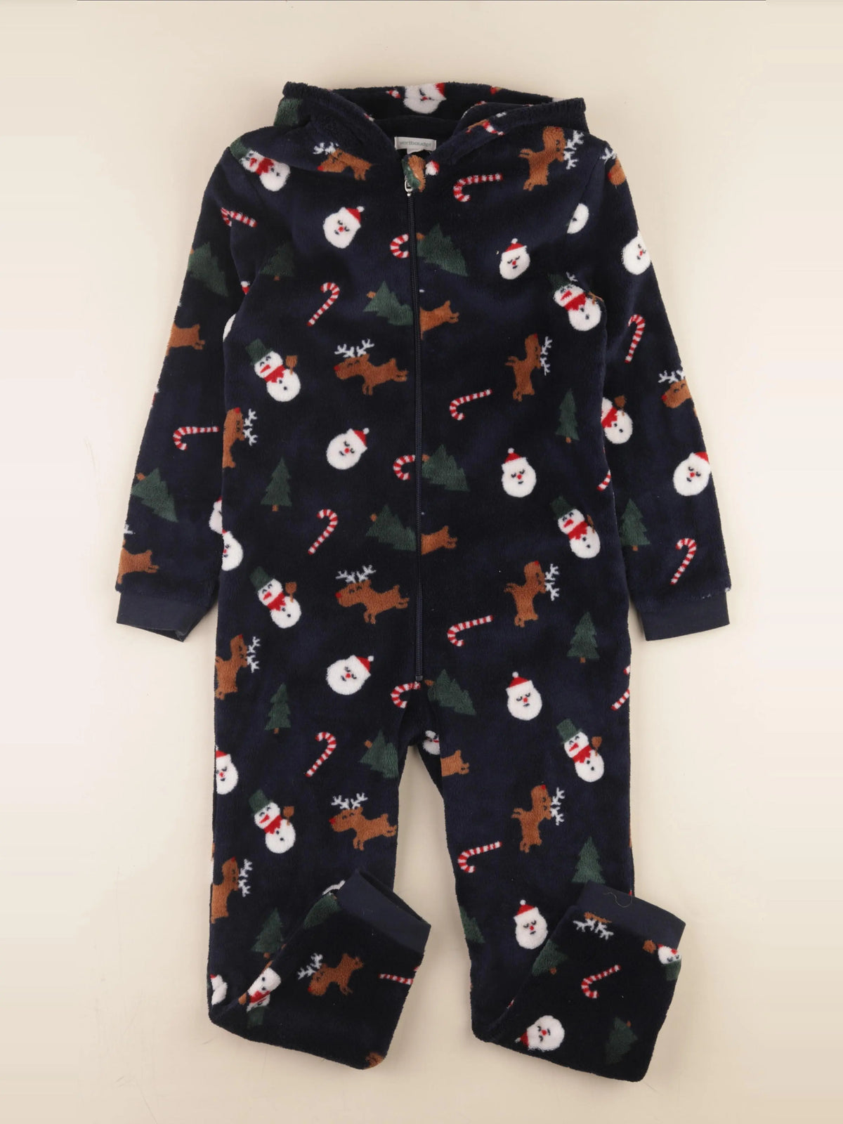 Vertbaudet - sur-pyjama bleu - 8 ans