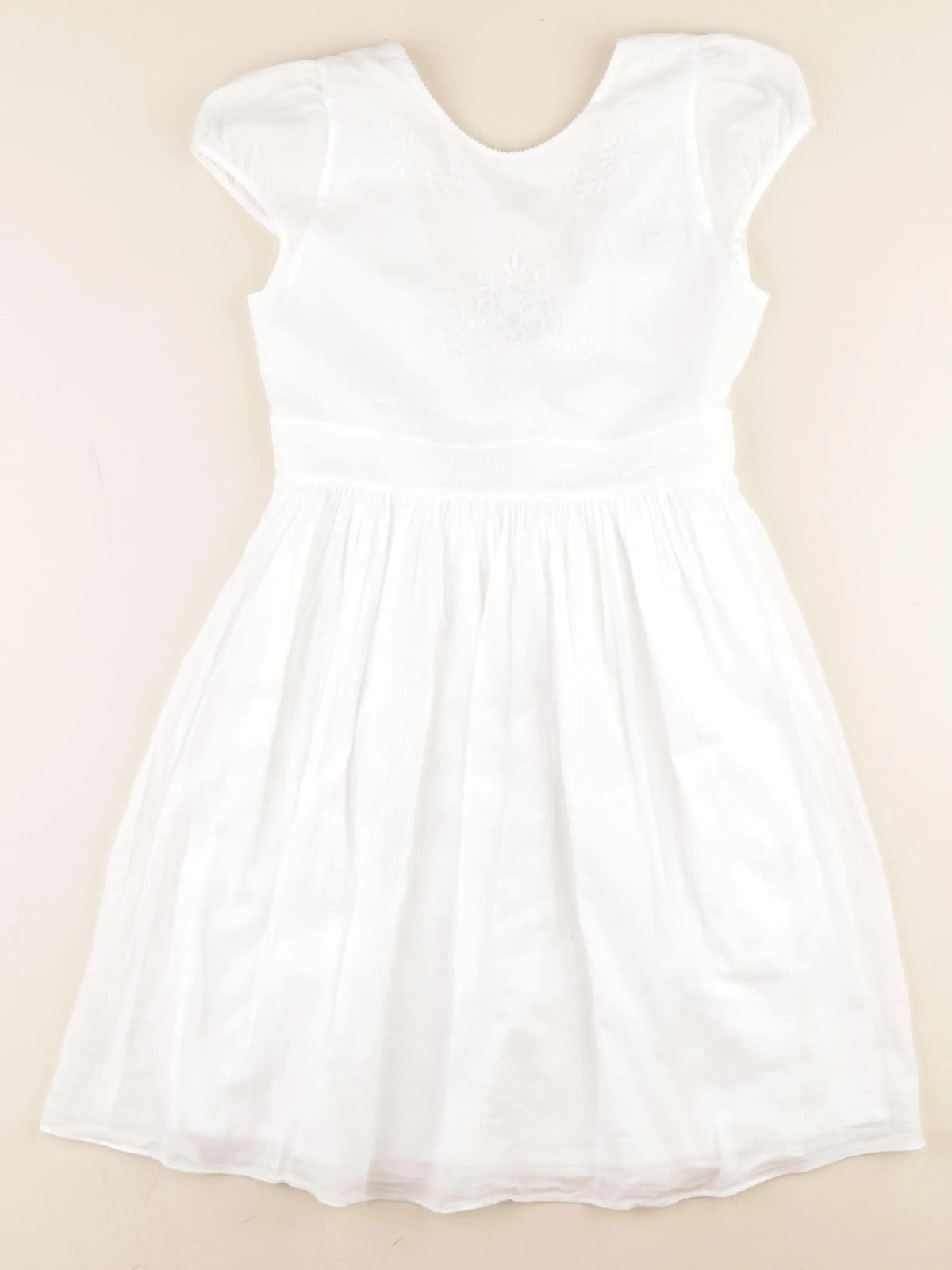 Cyrillus - robe blanc - 12 ans