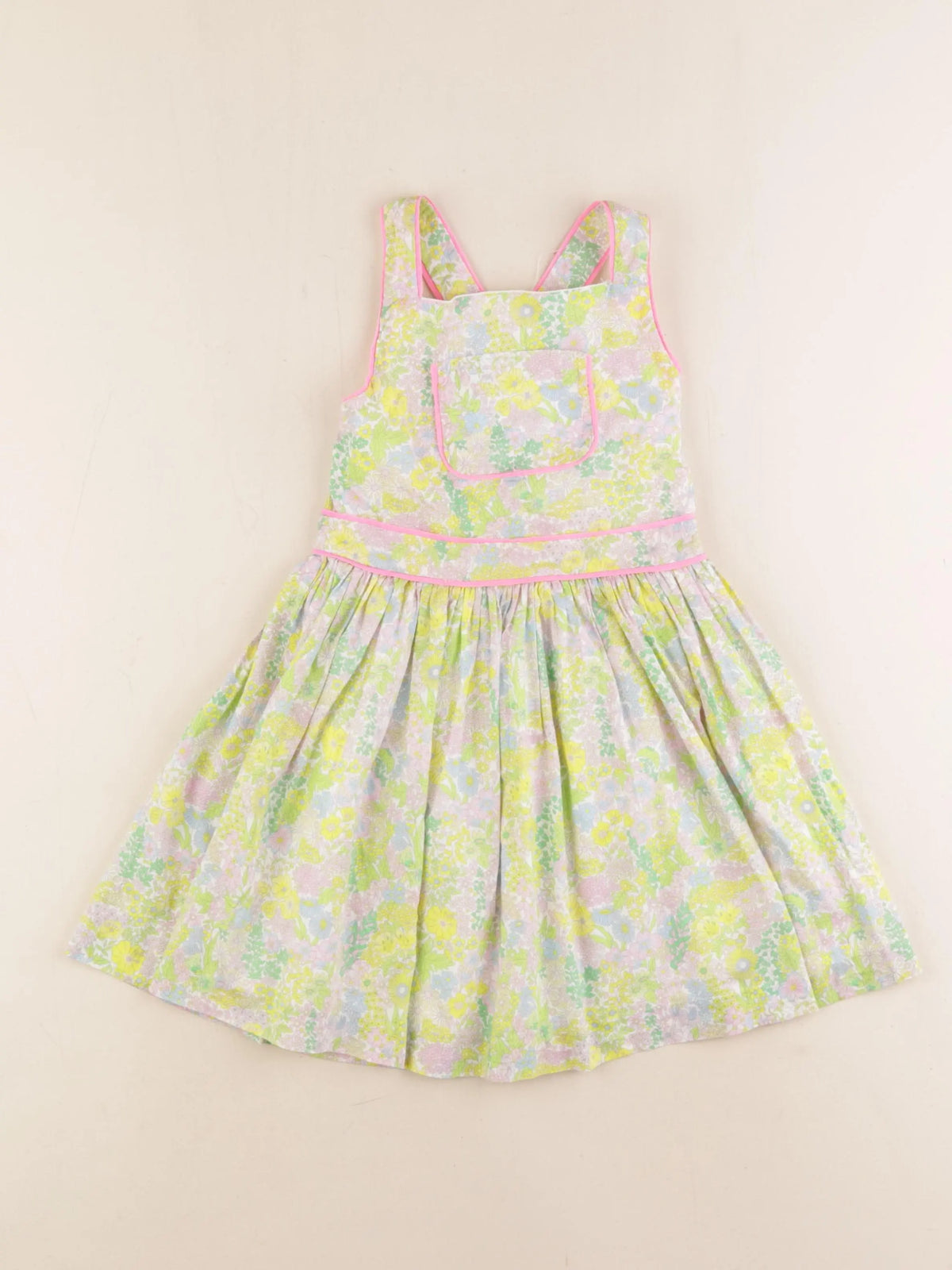 Jacadi - robe liberty multicolore - 3 ans