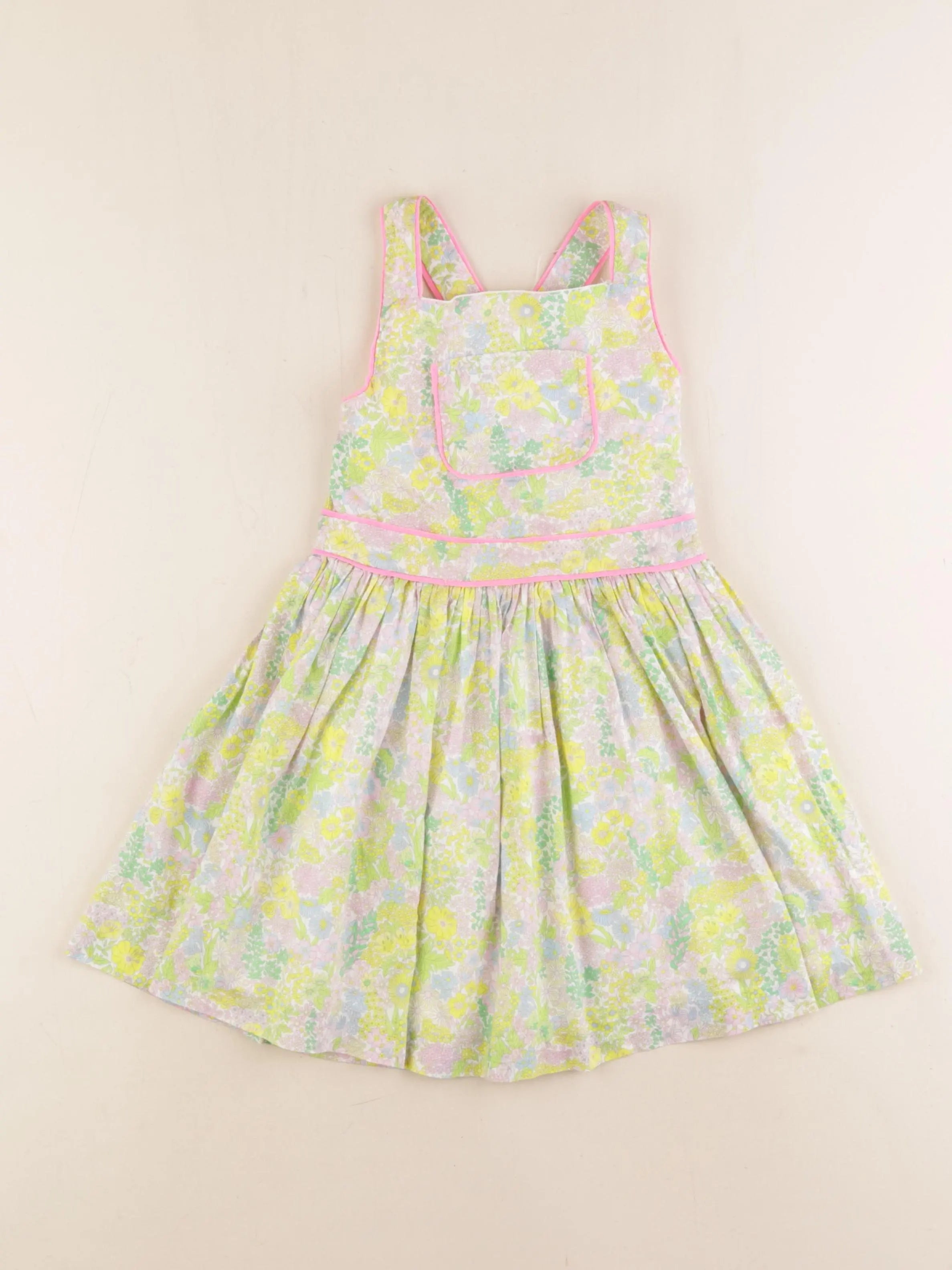 Jacadi - robe liberty multicolore - 3 ans