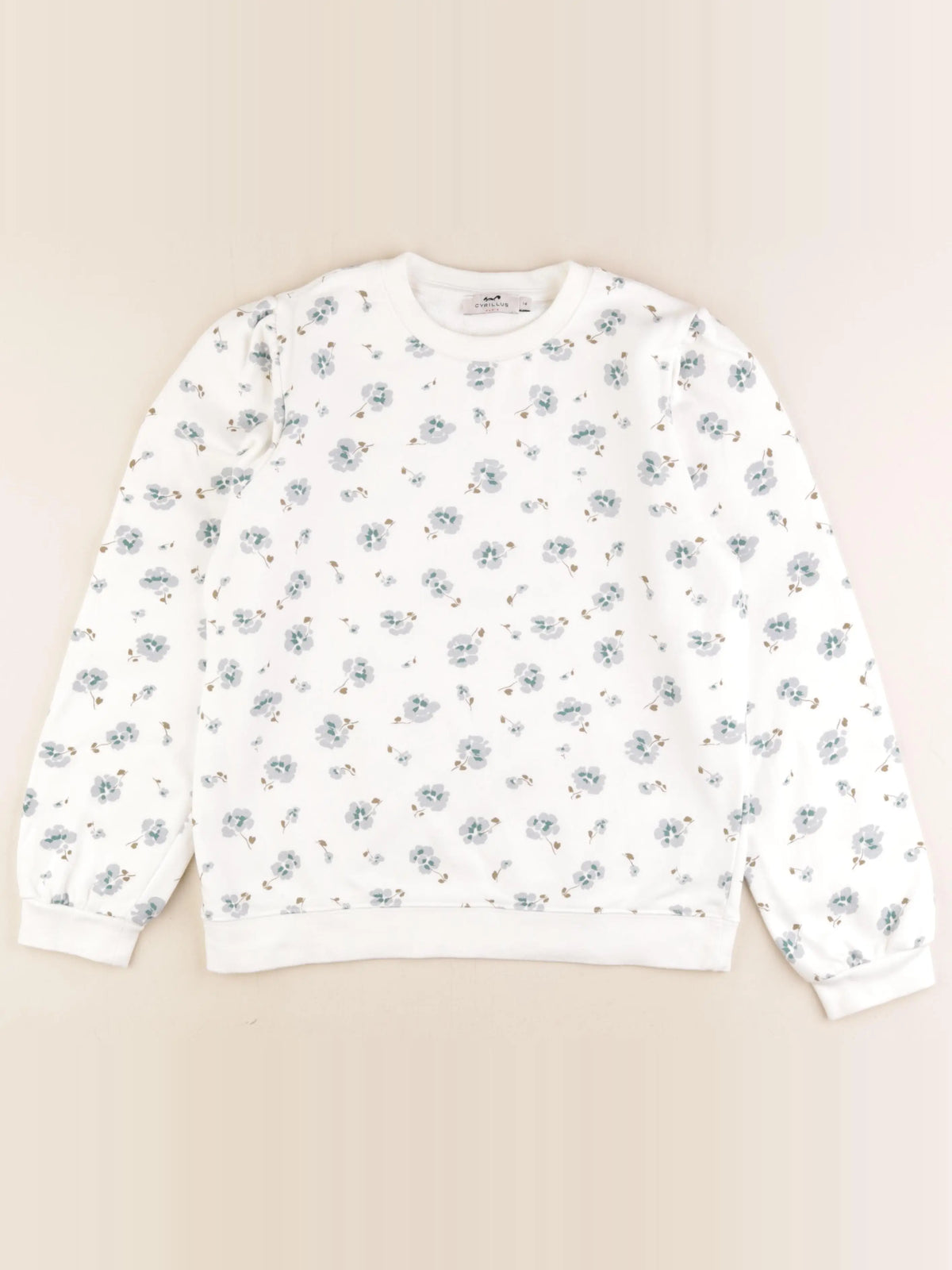 Cyrillus - sweat blanc - 14 ans