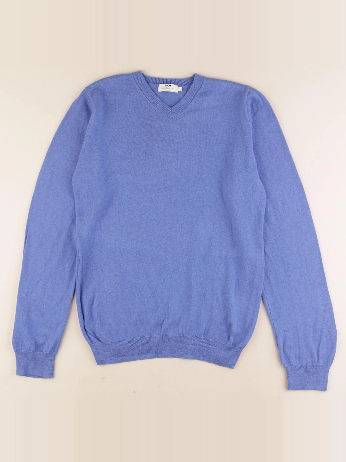 Cyrillus - pull bleu - 14 ans