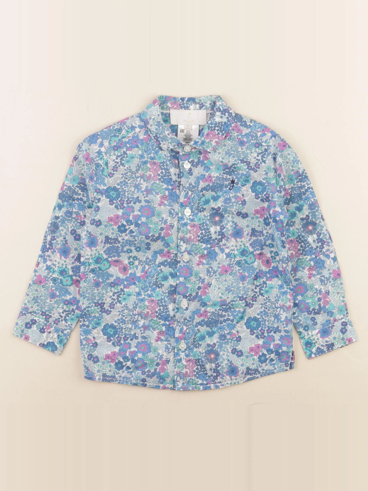 Jacadi - chemise bleu - 3 ans