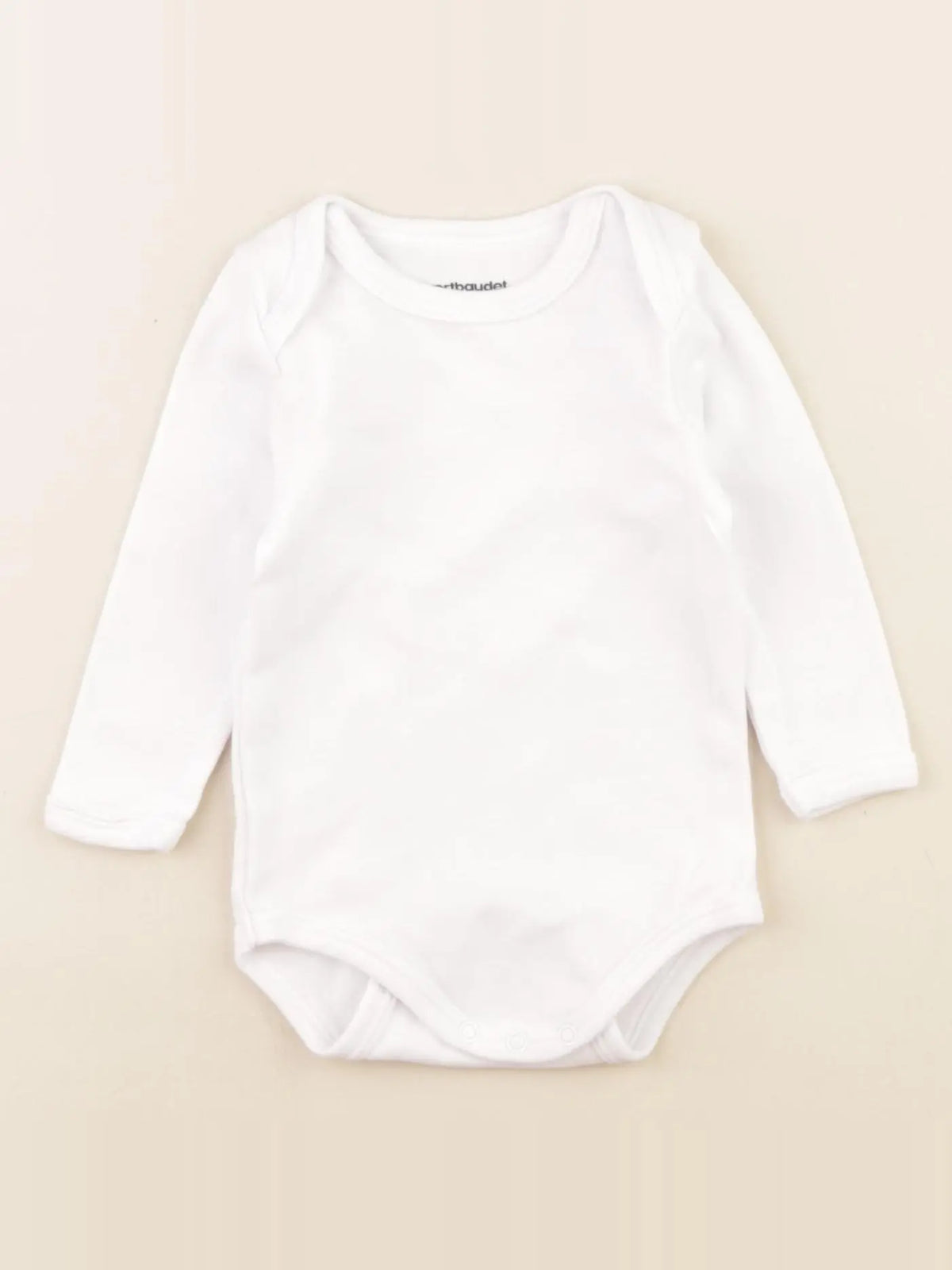 Vertbaudet - body blanc - 6 mois