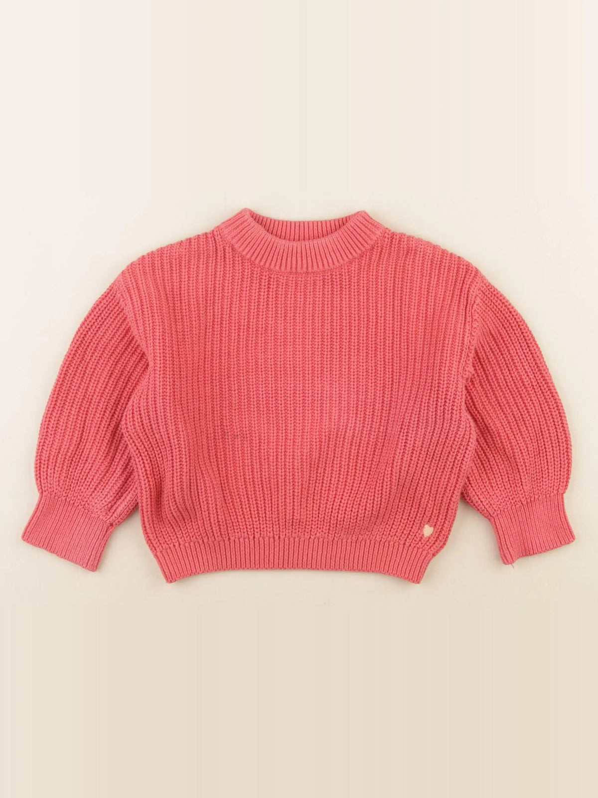 Vertbaudet - pull rose - 3 ans