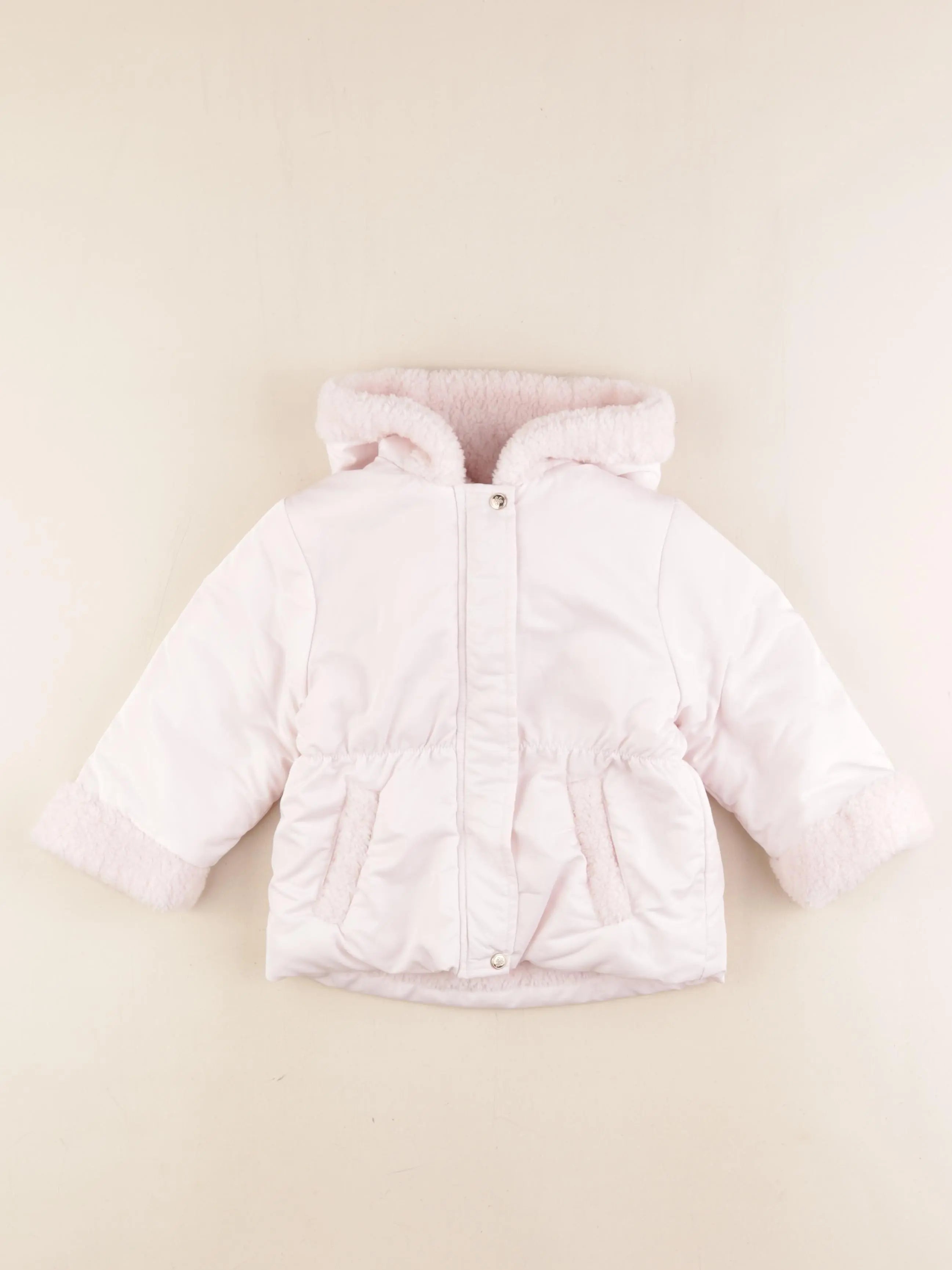Tartine & Chocolat - veste doublé rose - 2 ans