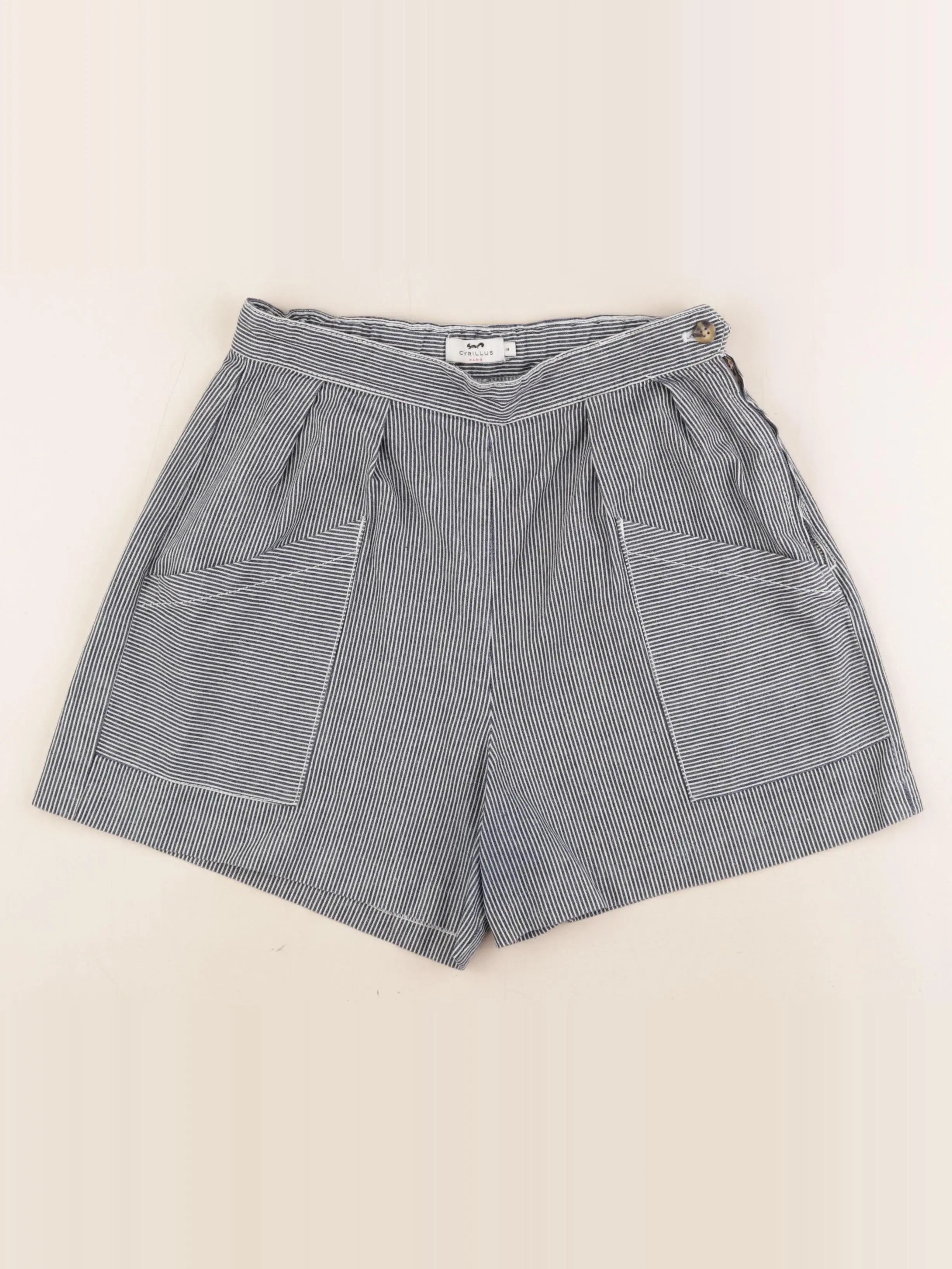 Cyrillus - short bleu - 14 ans