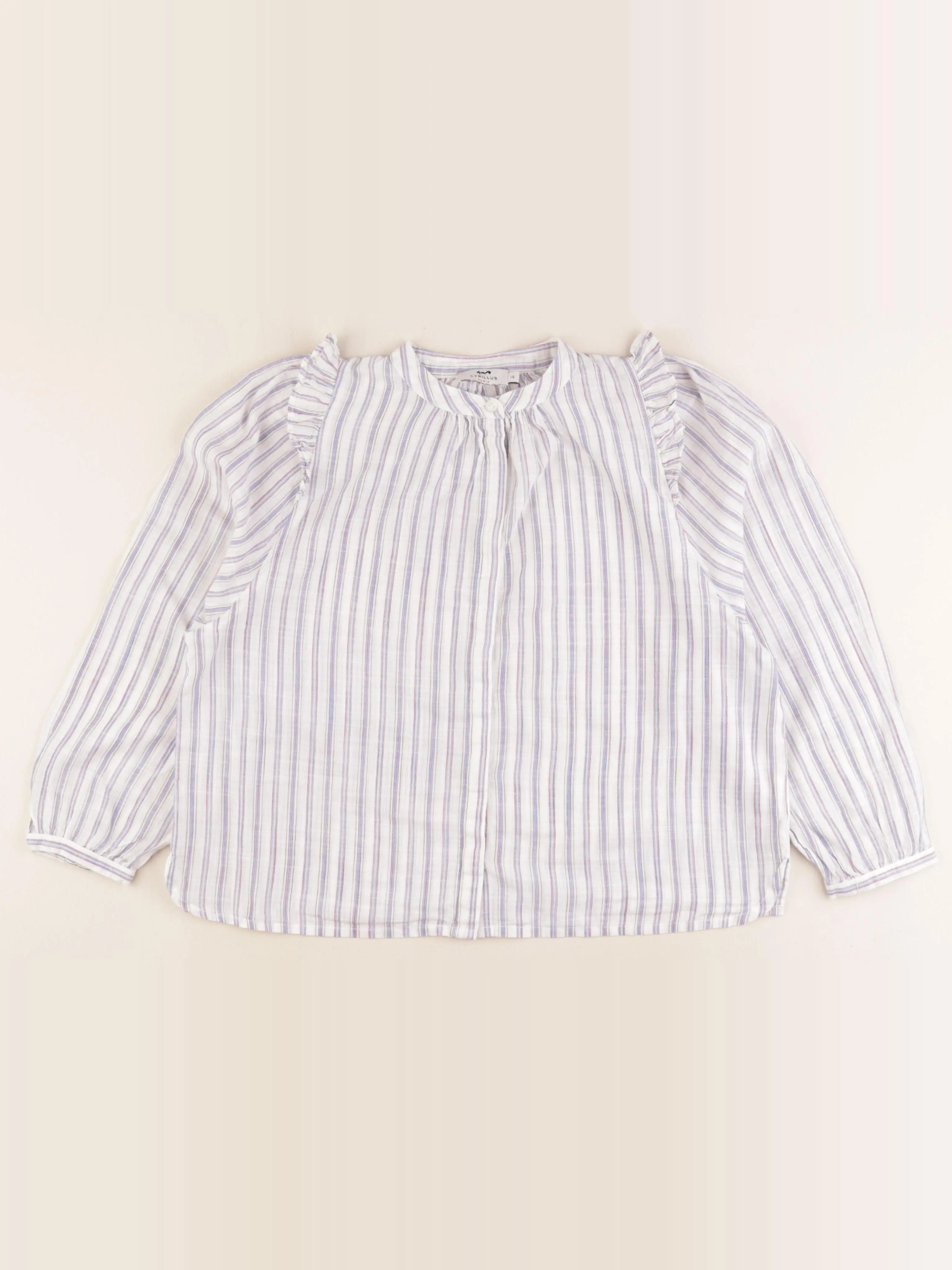 Cyrillus - blouse bleu - 12 ans
