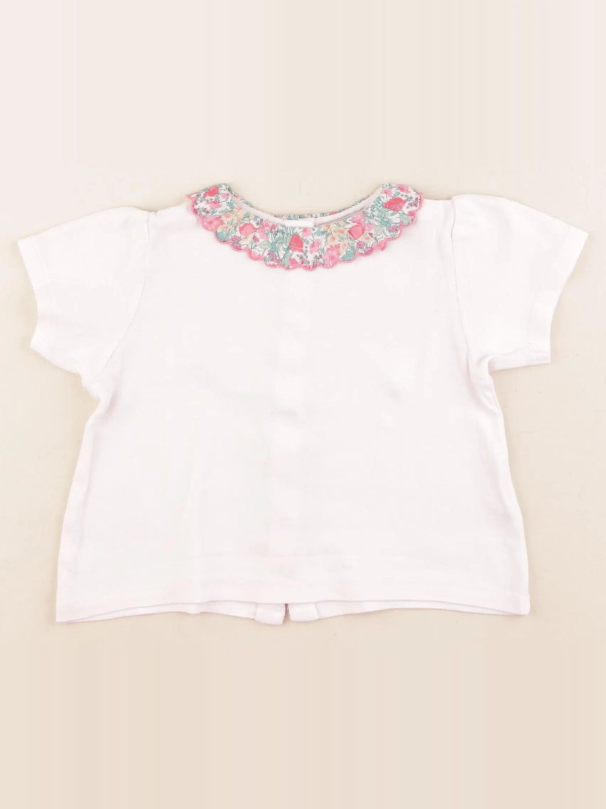 Cyrillus - tee-shirt blanc - 24 mois