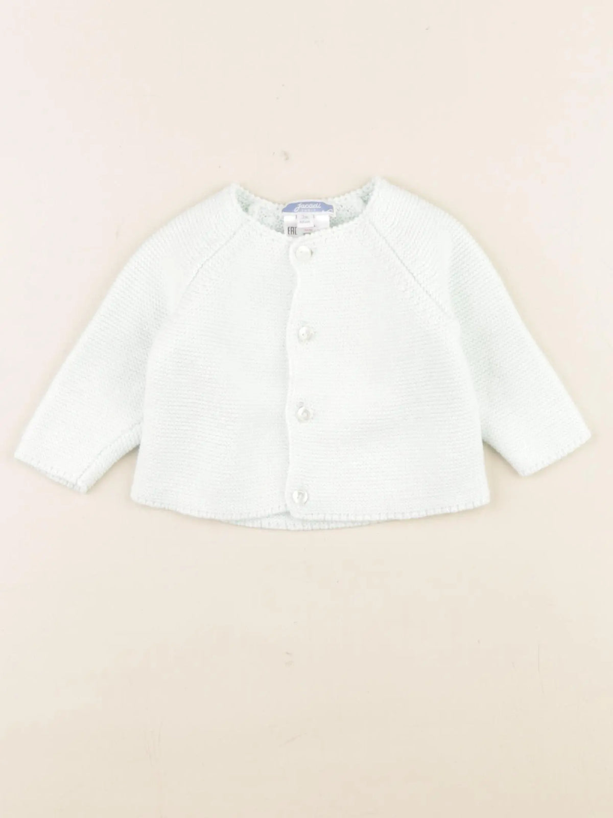 Jacadi - gilet vert - 3 mois
