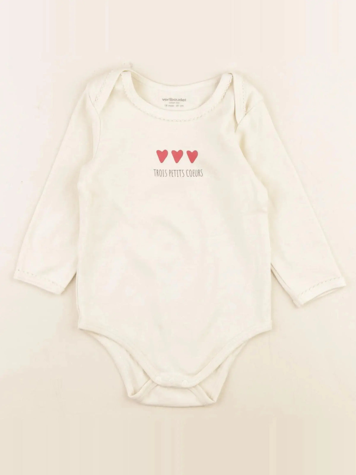 Vertbaudet - body multicolore - 18 mois