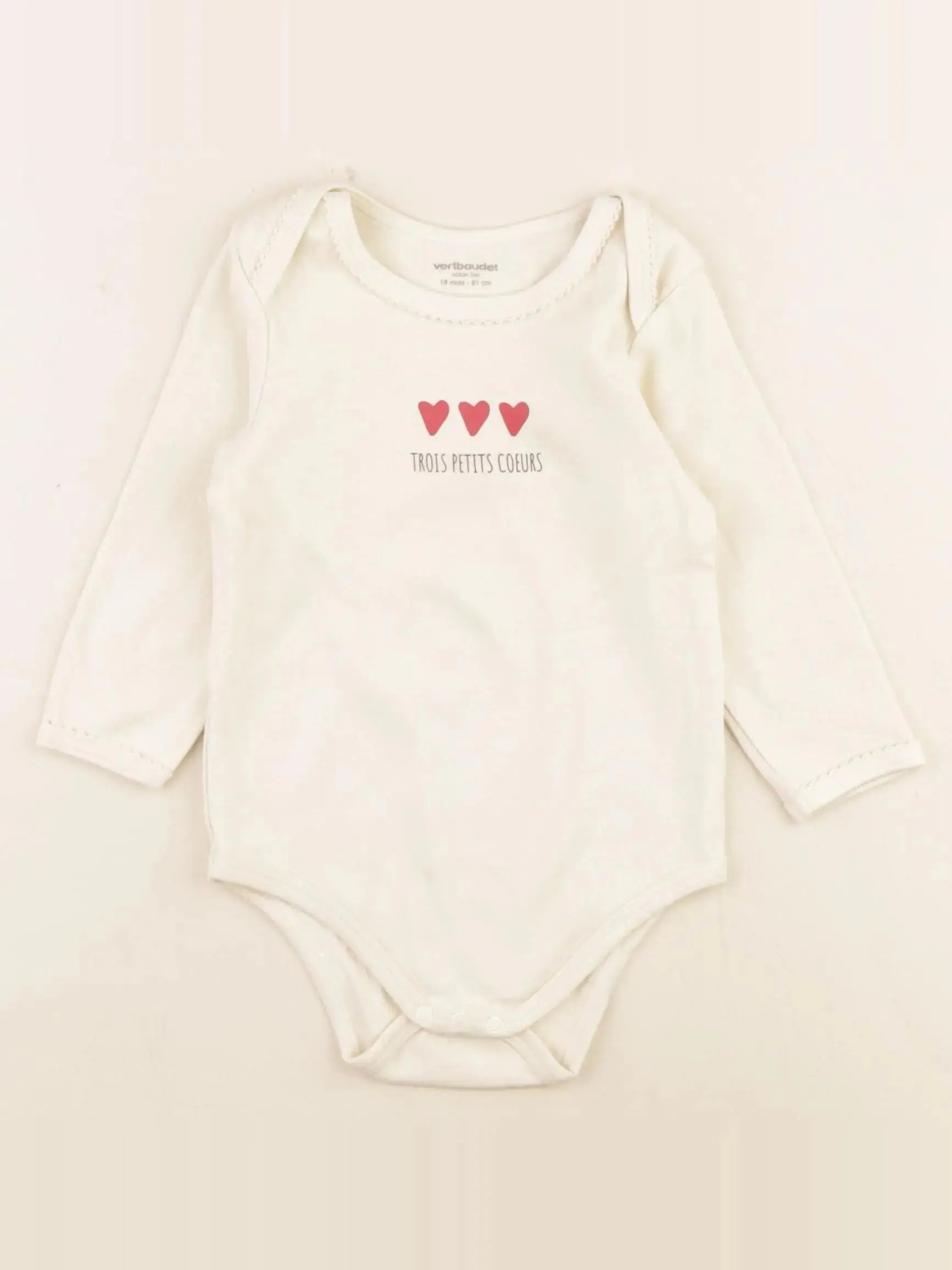 Vertbaudet - body multicolore - 18 mois