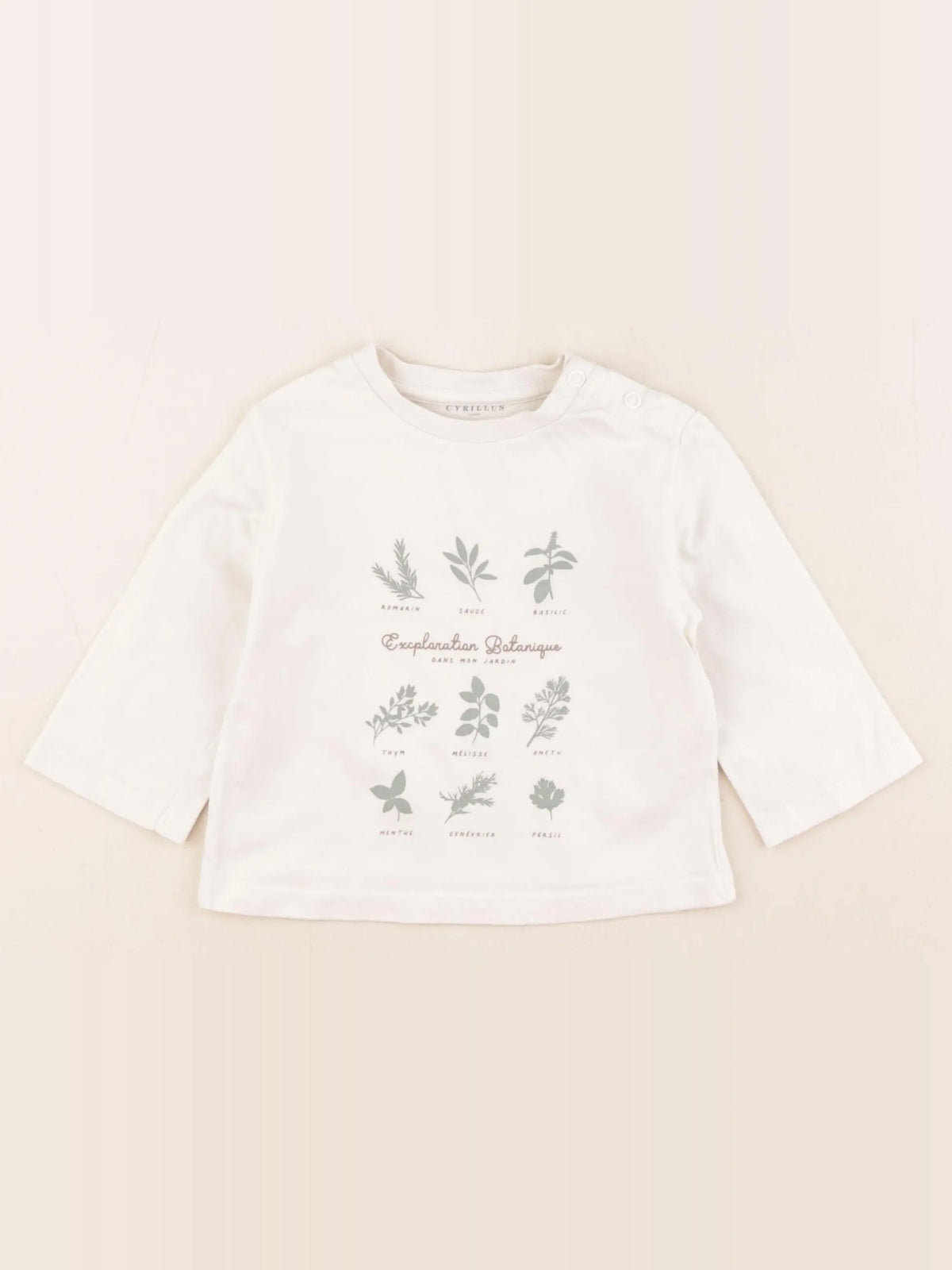Cyrillus - tee-shirt blanc - 12 mois