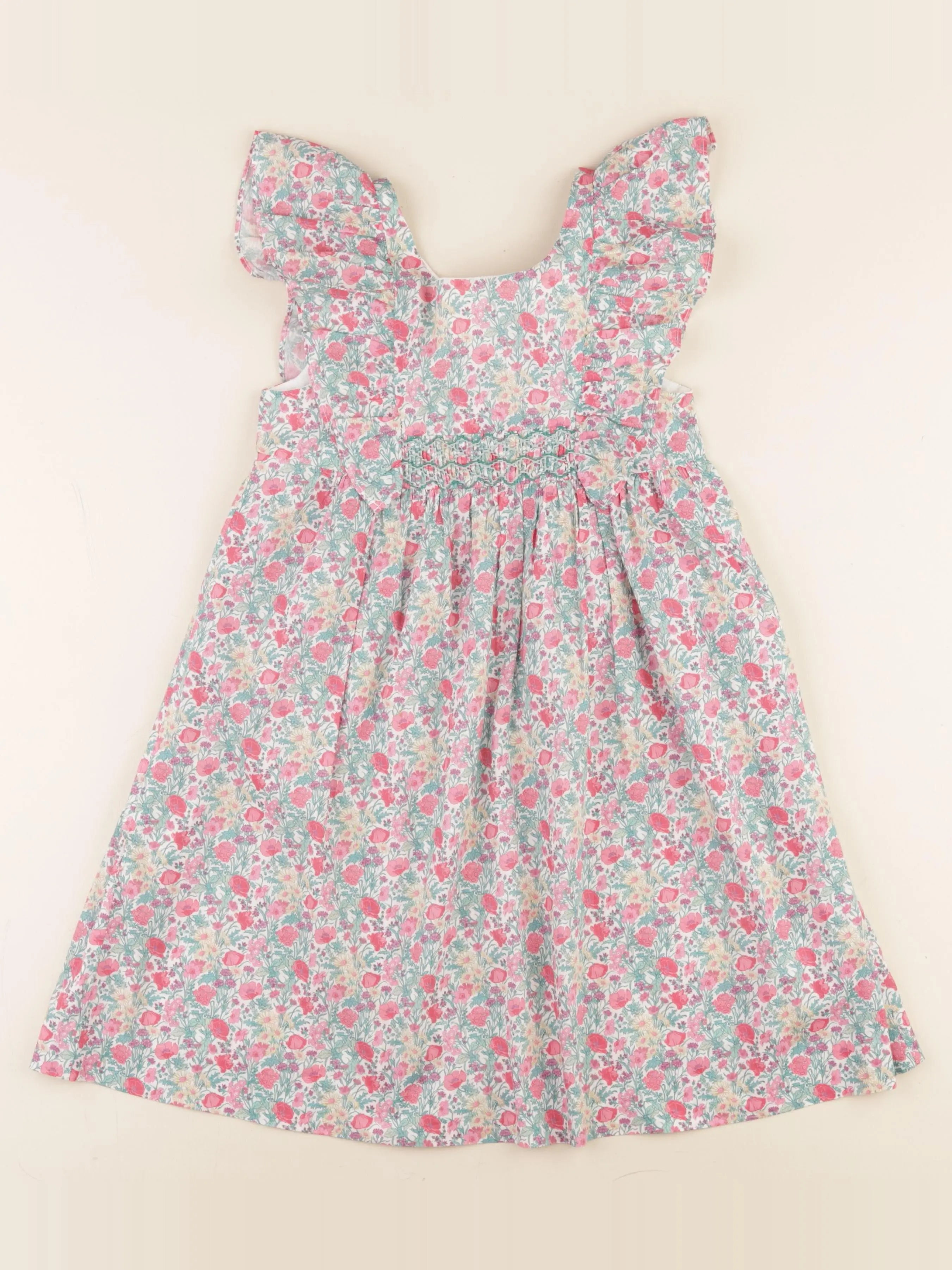Cyrillus - robe multicolore - 8 ans