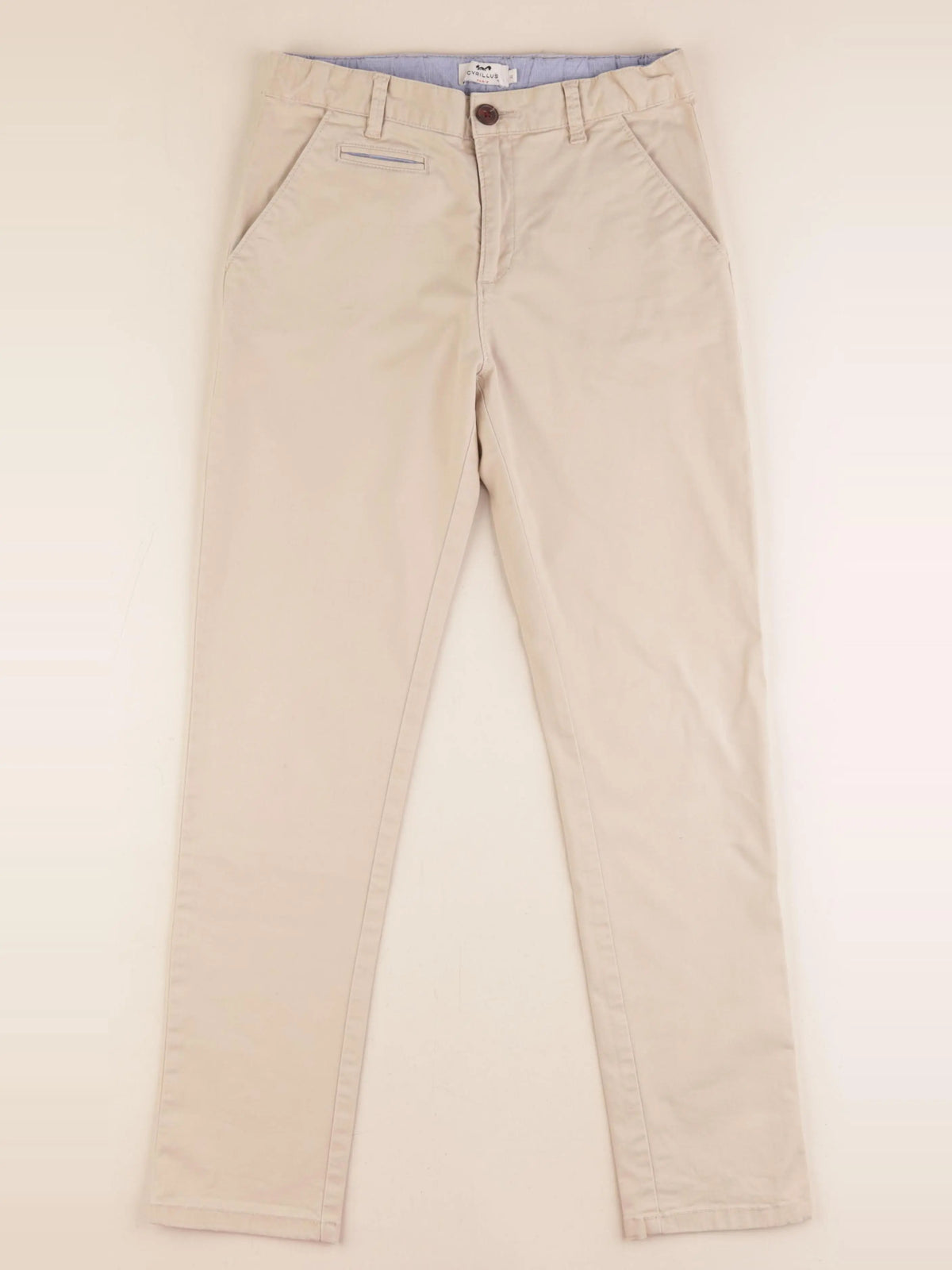Cyrillus - pantalon beige - 12 ans