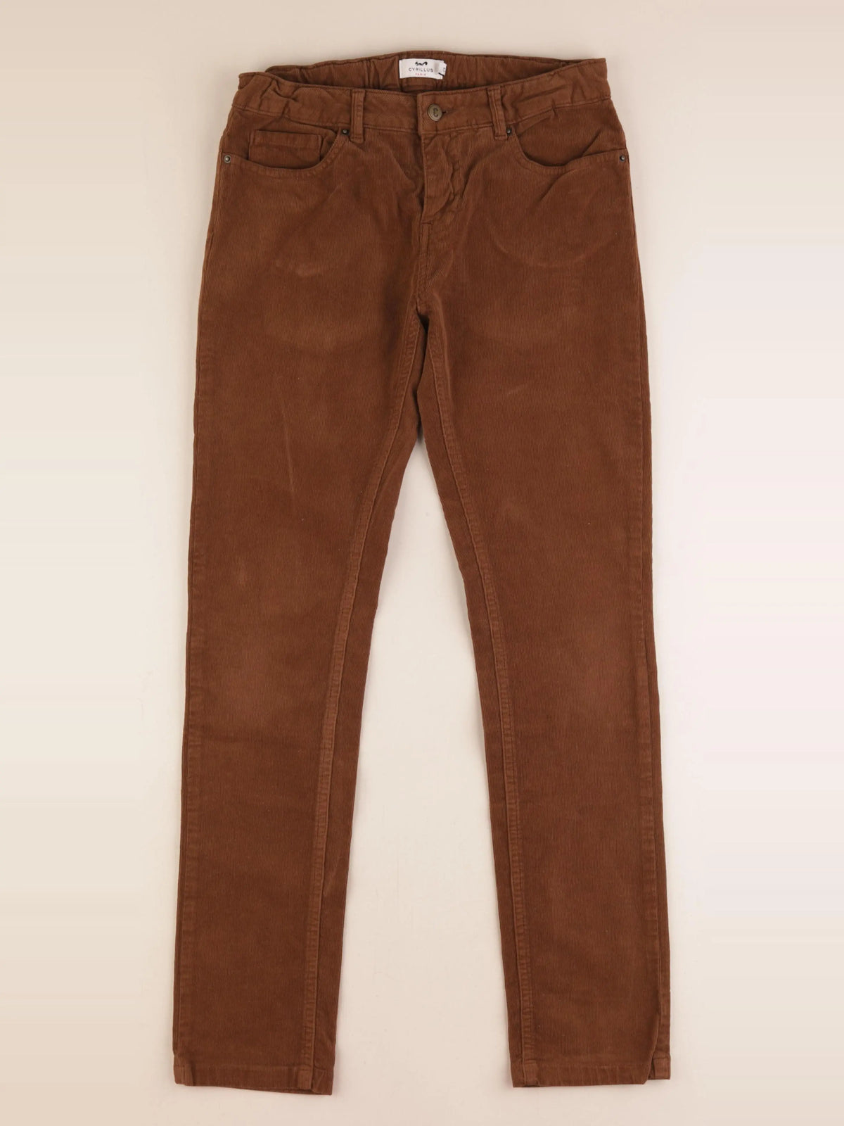 Cyrillus - pantalon marron - 12 ans
