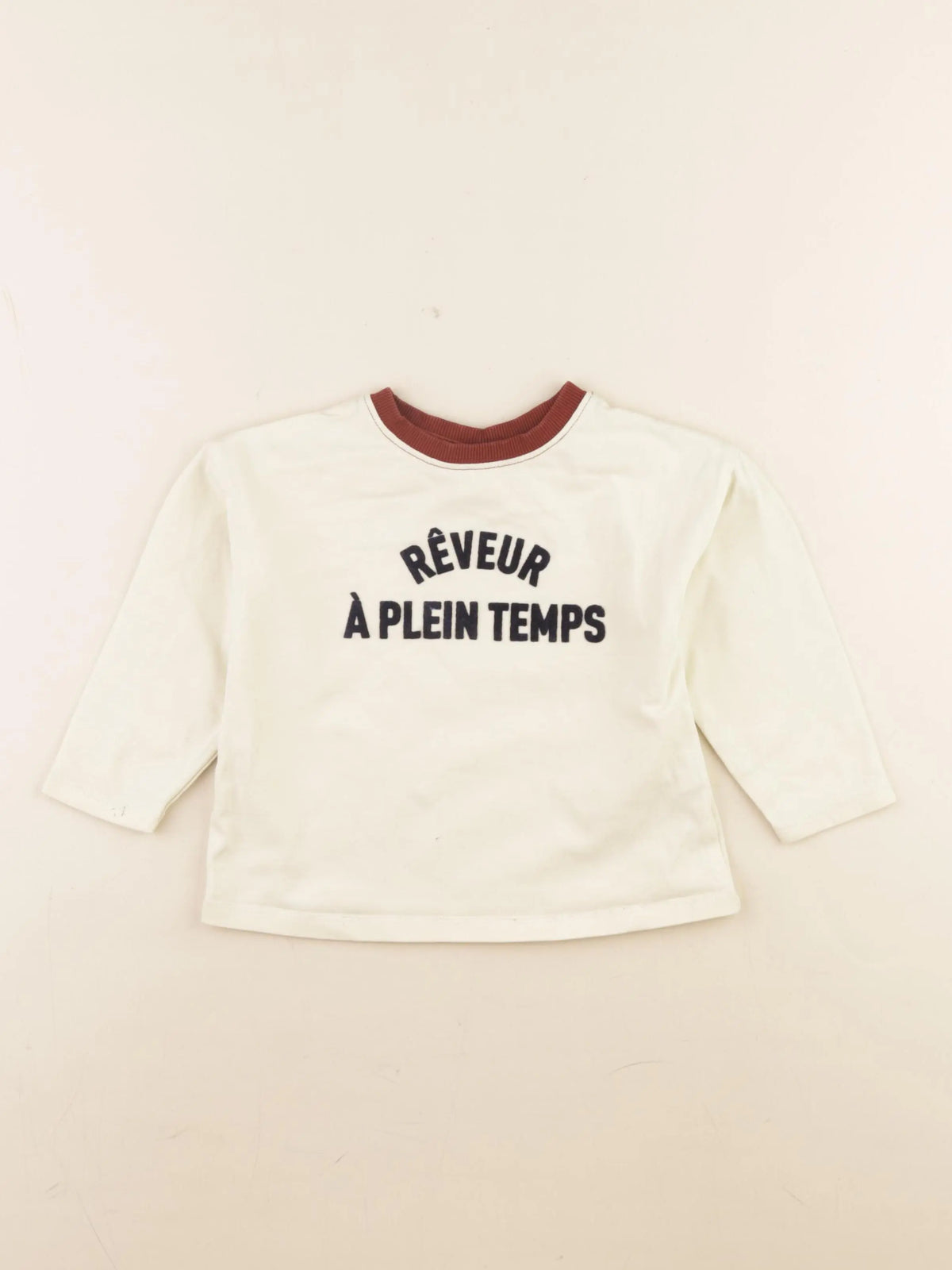 Zara - sweat beige - 2 ans