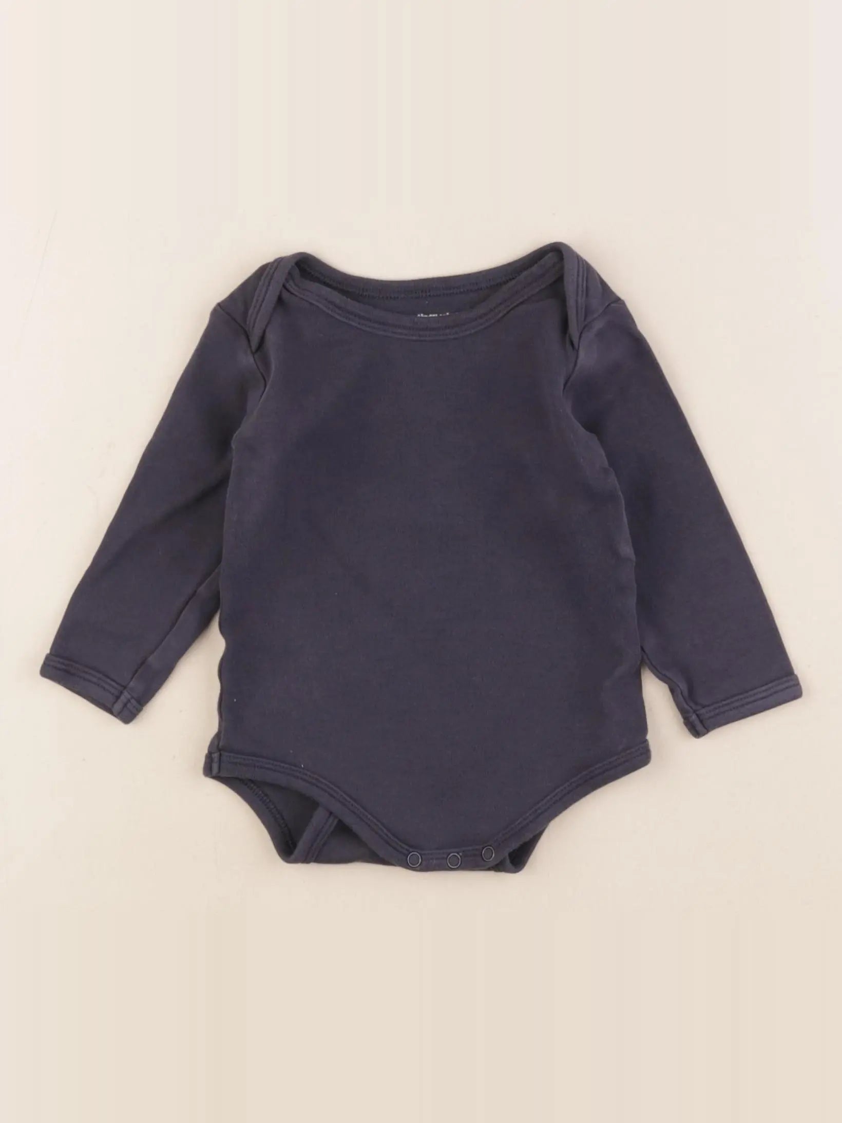 Vertbaudet - body bleu - 12 mois