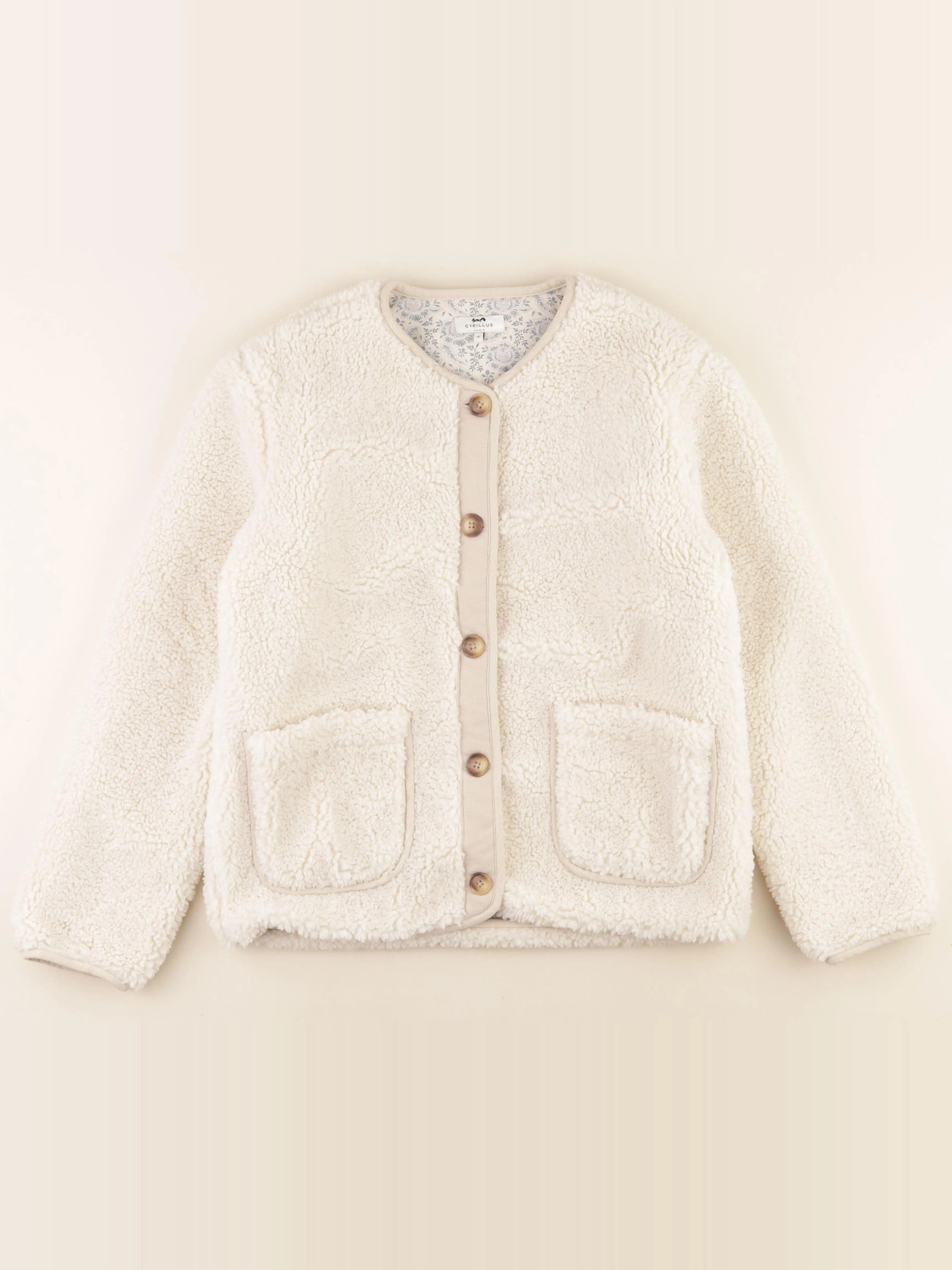 Cyrillus - veste blanc - 16 ans