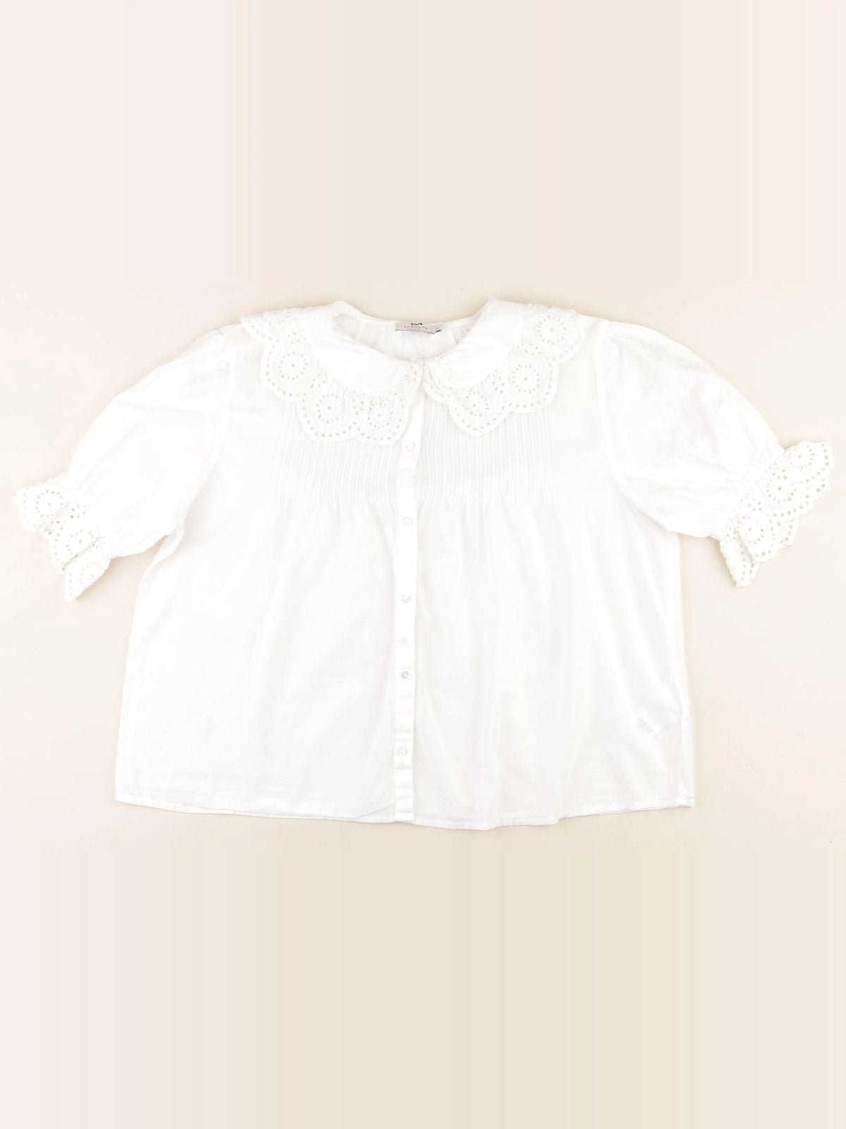 Cyrillus - blouse blanc - 14 ans