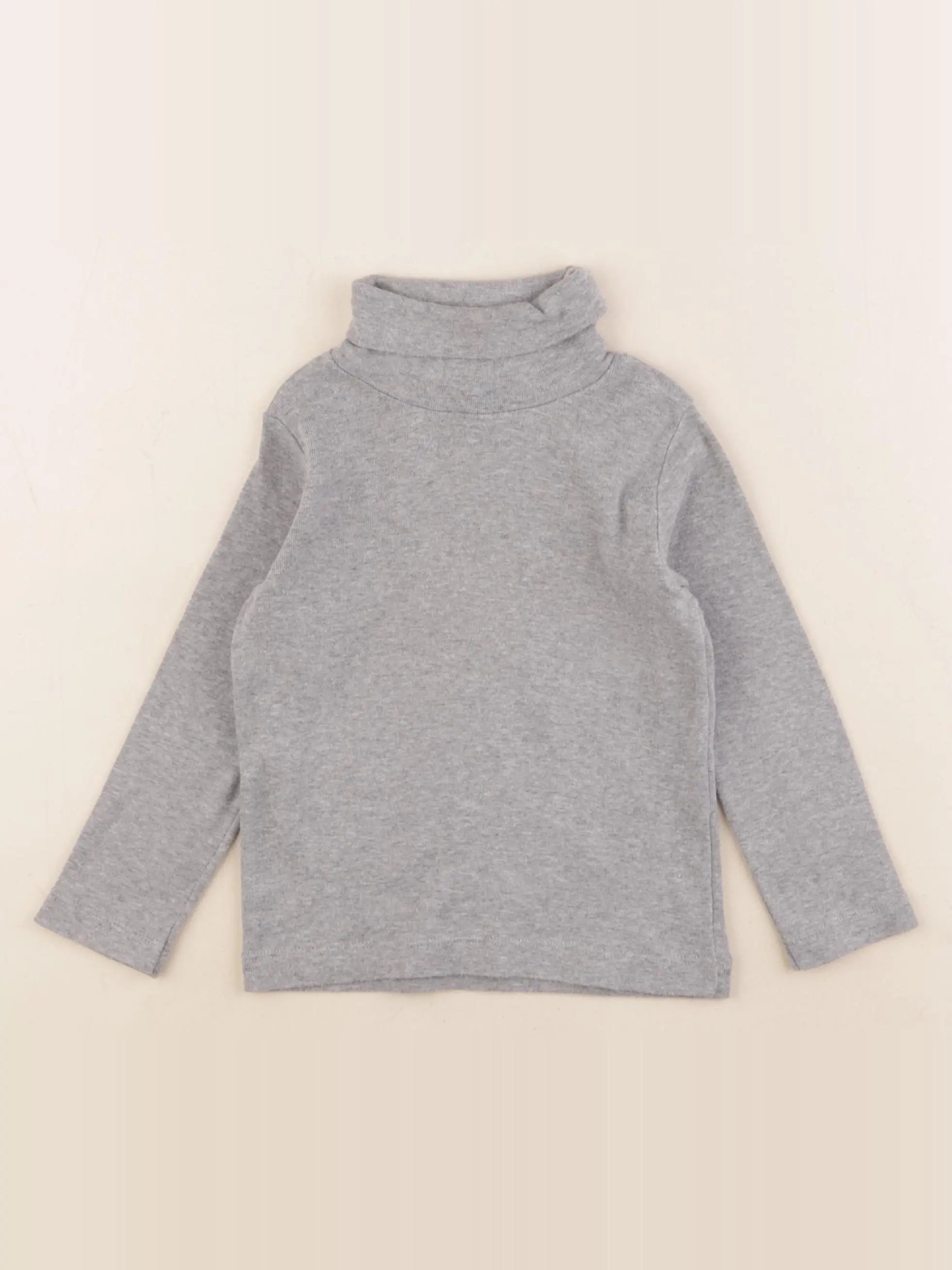 Petit Bateau - sous-pull gris - 3 ans