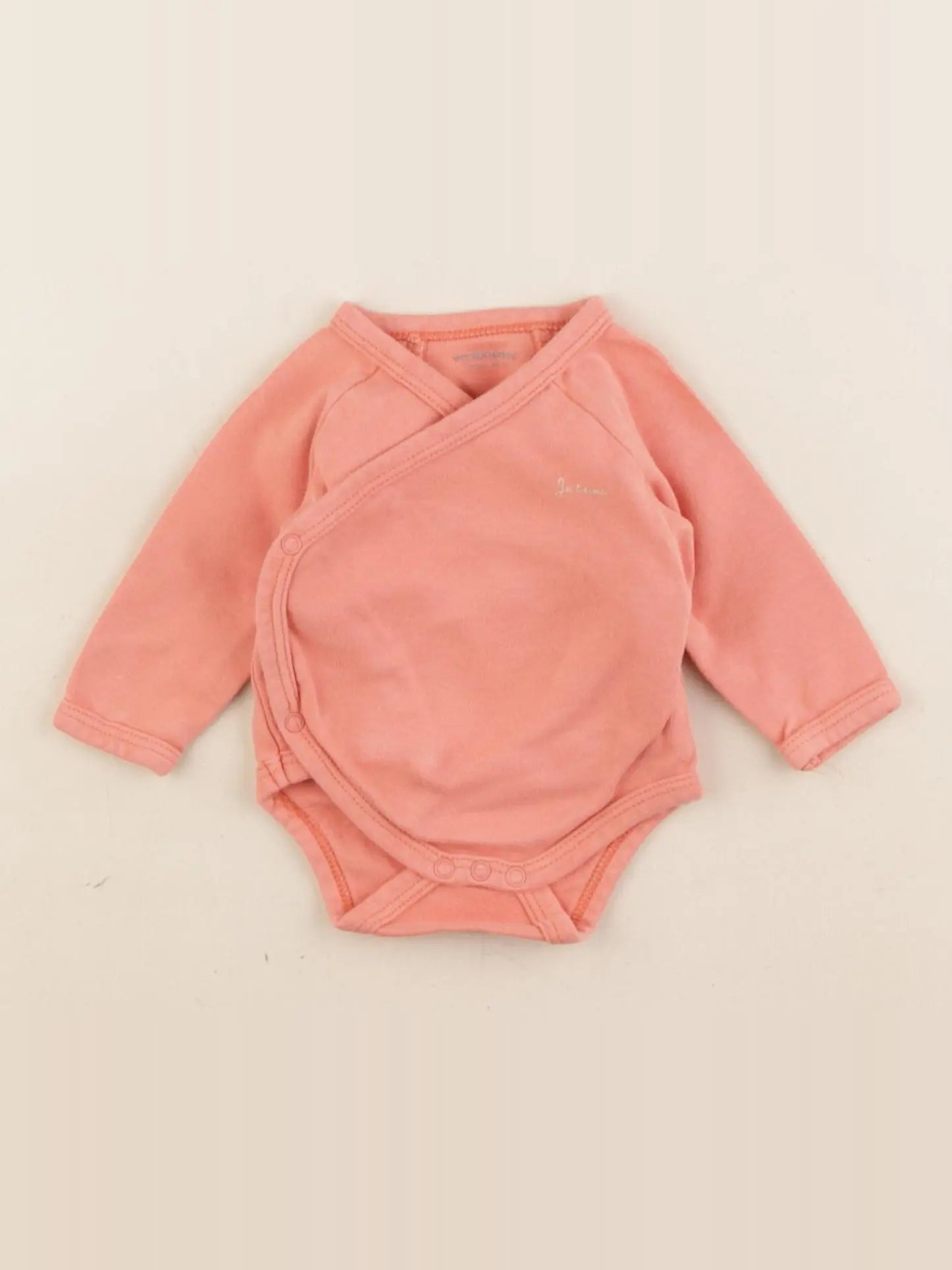 Vertbaudet - body rose - 1 mois