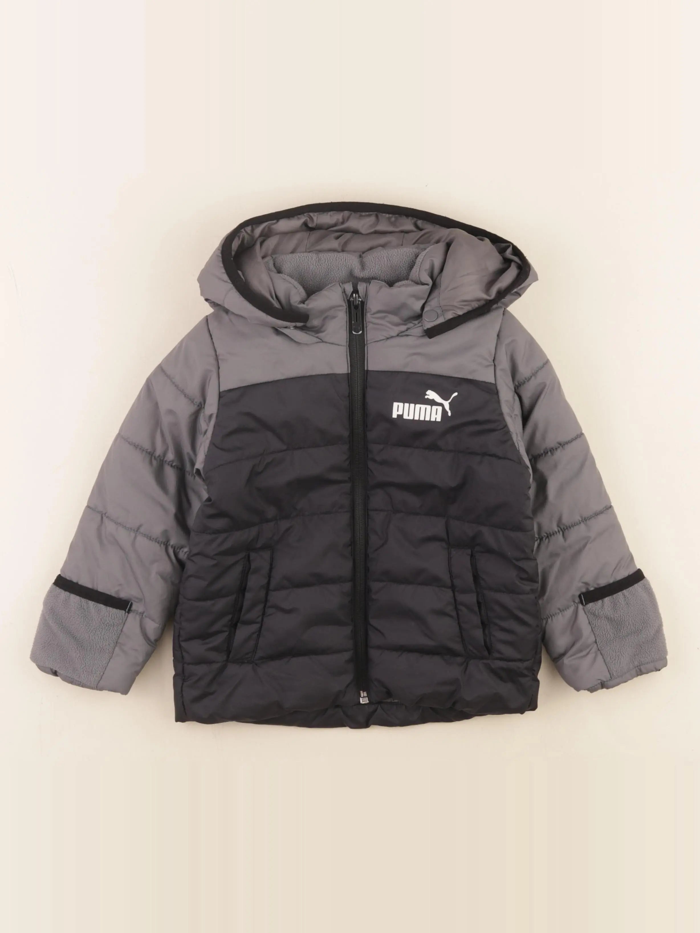 Puma - doudoune gris - 12/18 mois